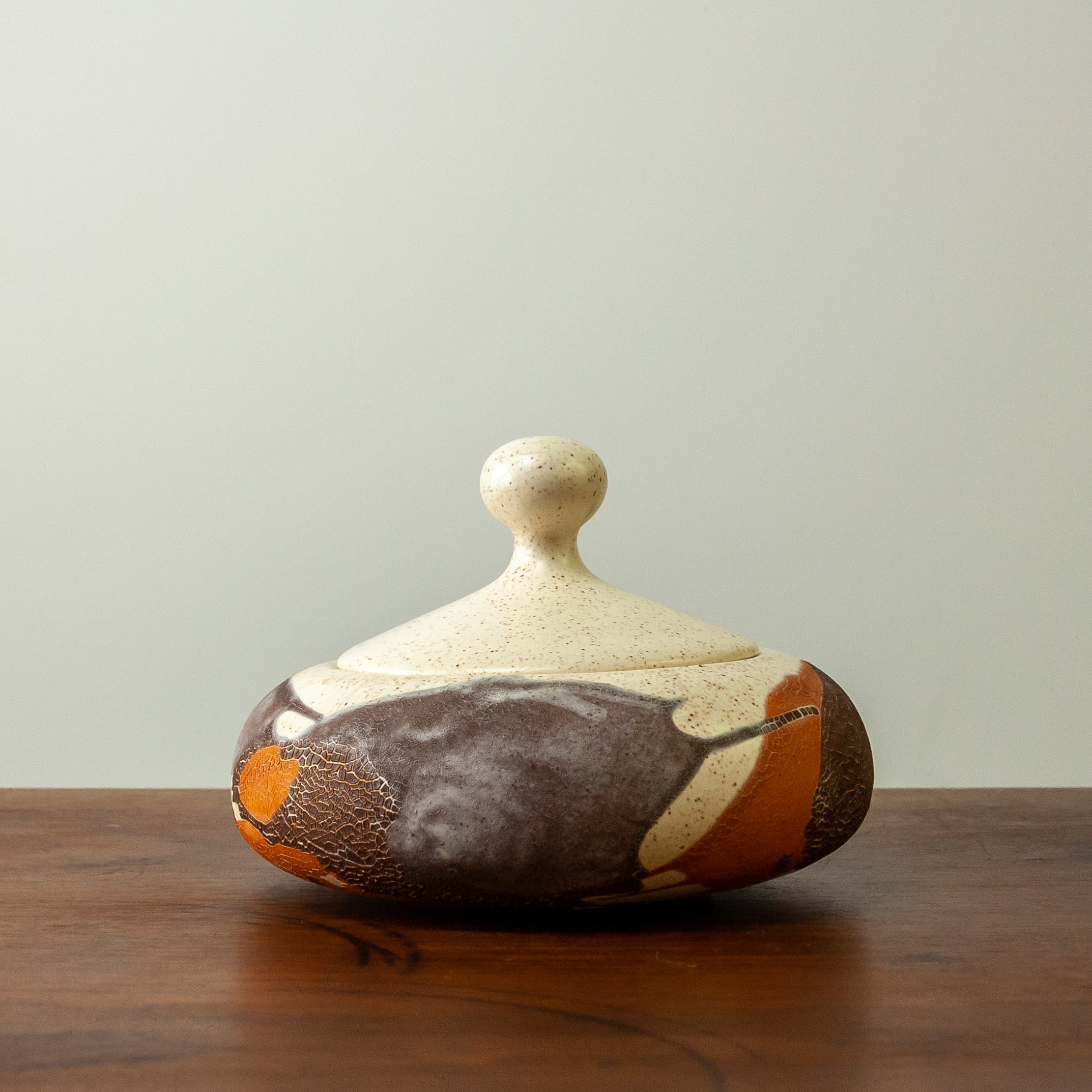 Royal Haeger Lidded Ceramic Dish