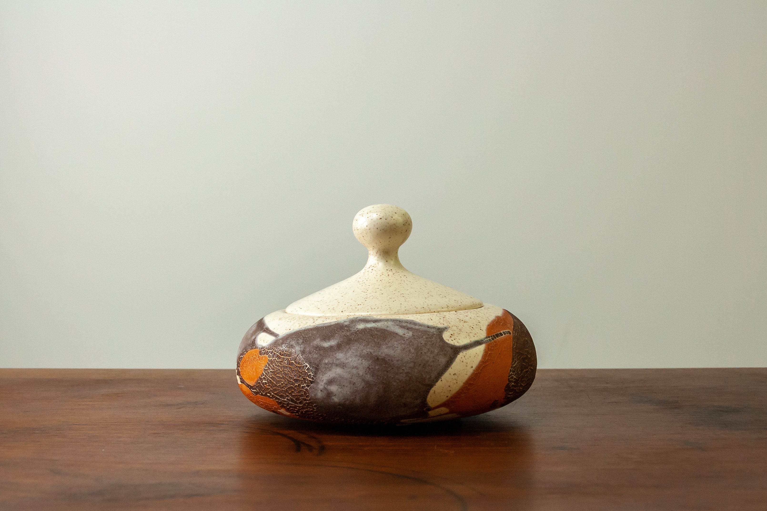 Royal Haeger Lidded Ceramic Dish