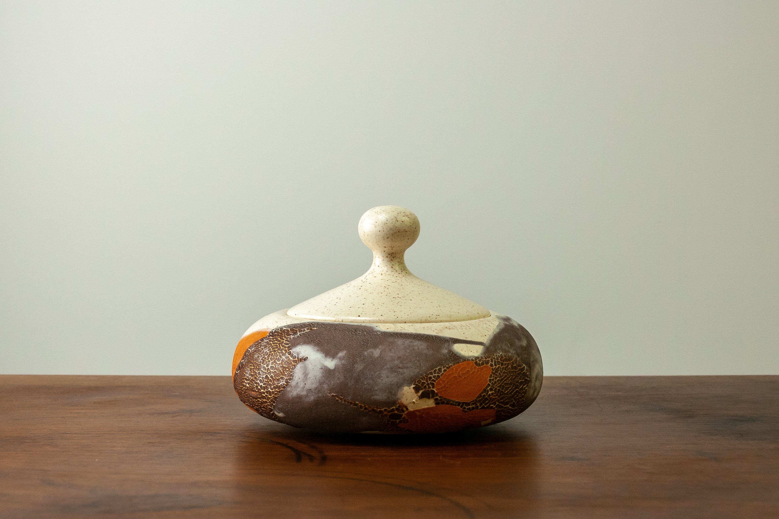 Royal Haeger Lidded Ceramic Dish