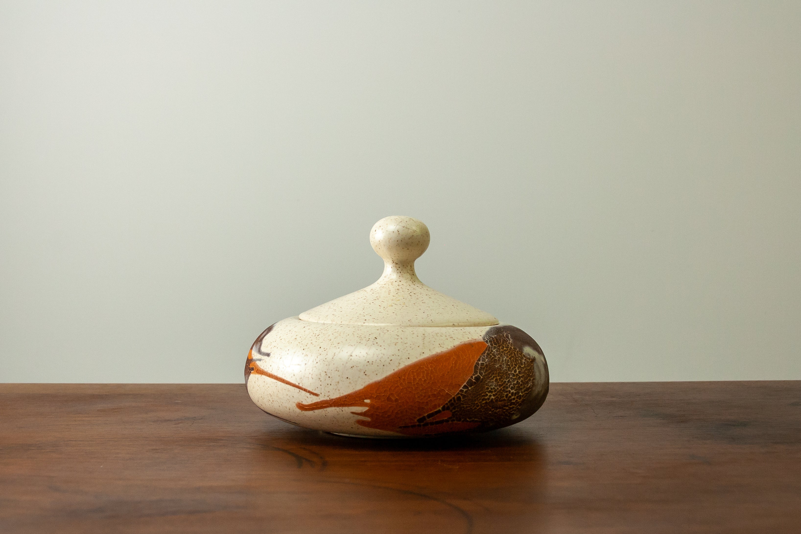 Royal Haeger Lidded Ceramic Dish