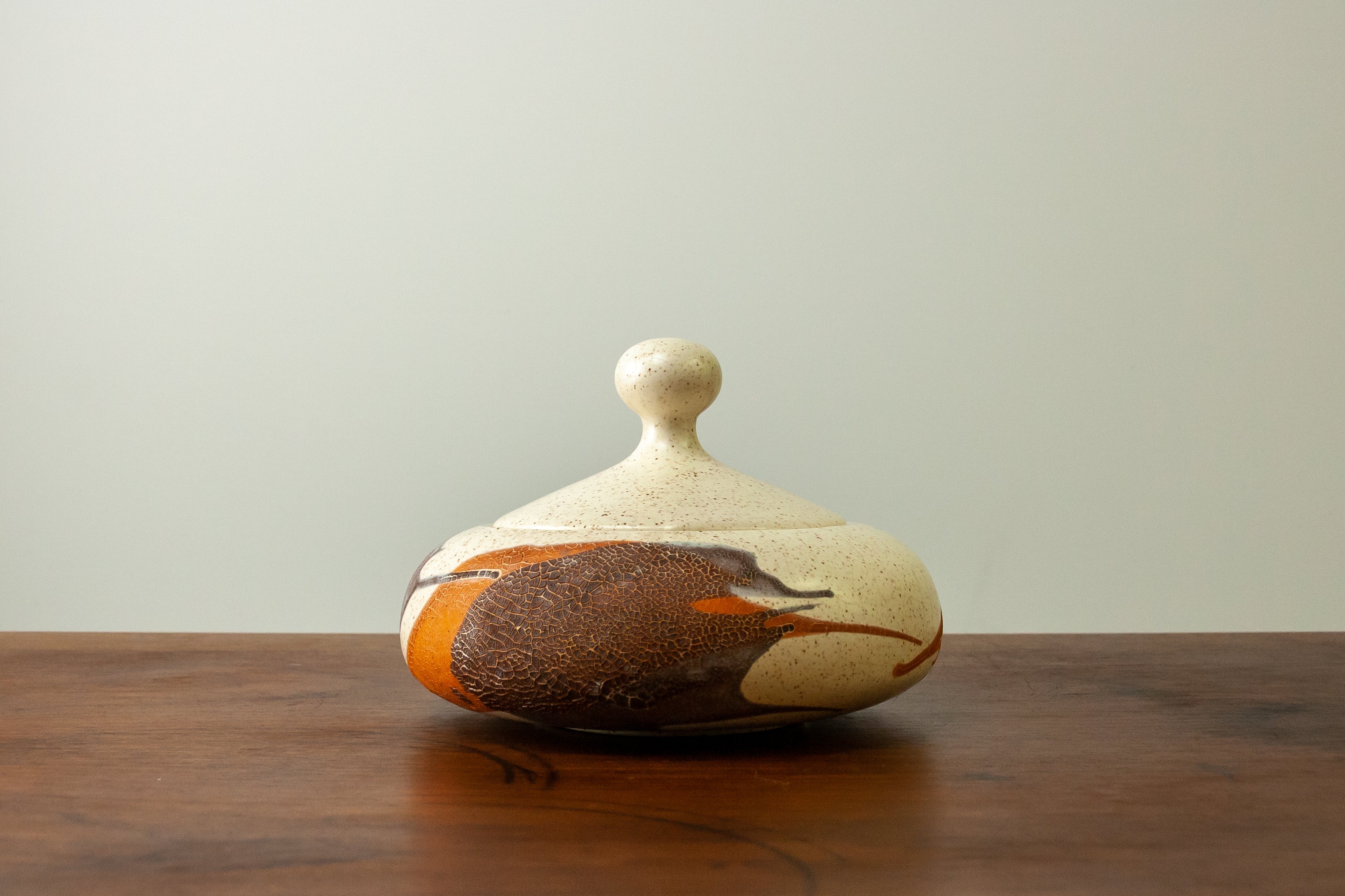 Royal Haeger Lidded Ceramic Dish