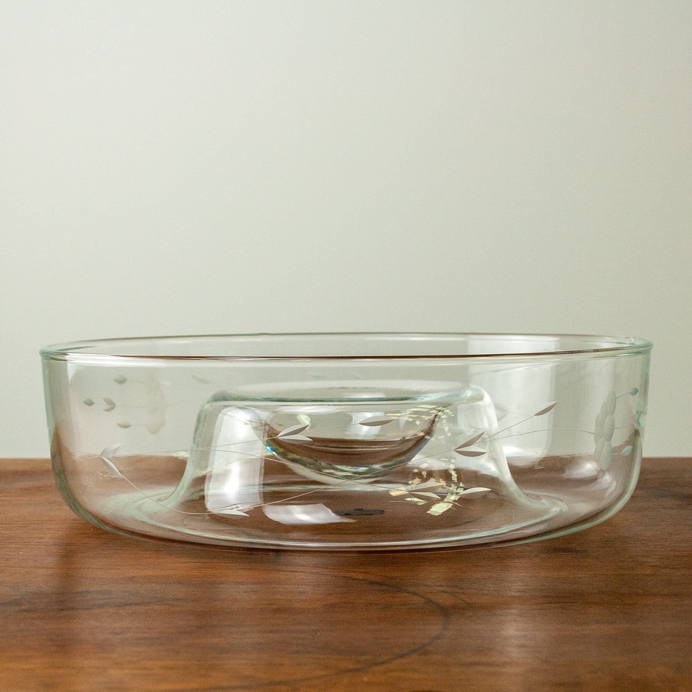 Princess House Glass Chip & Dip