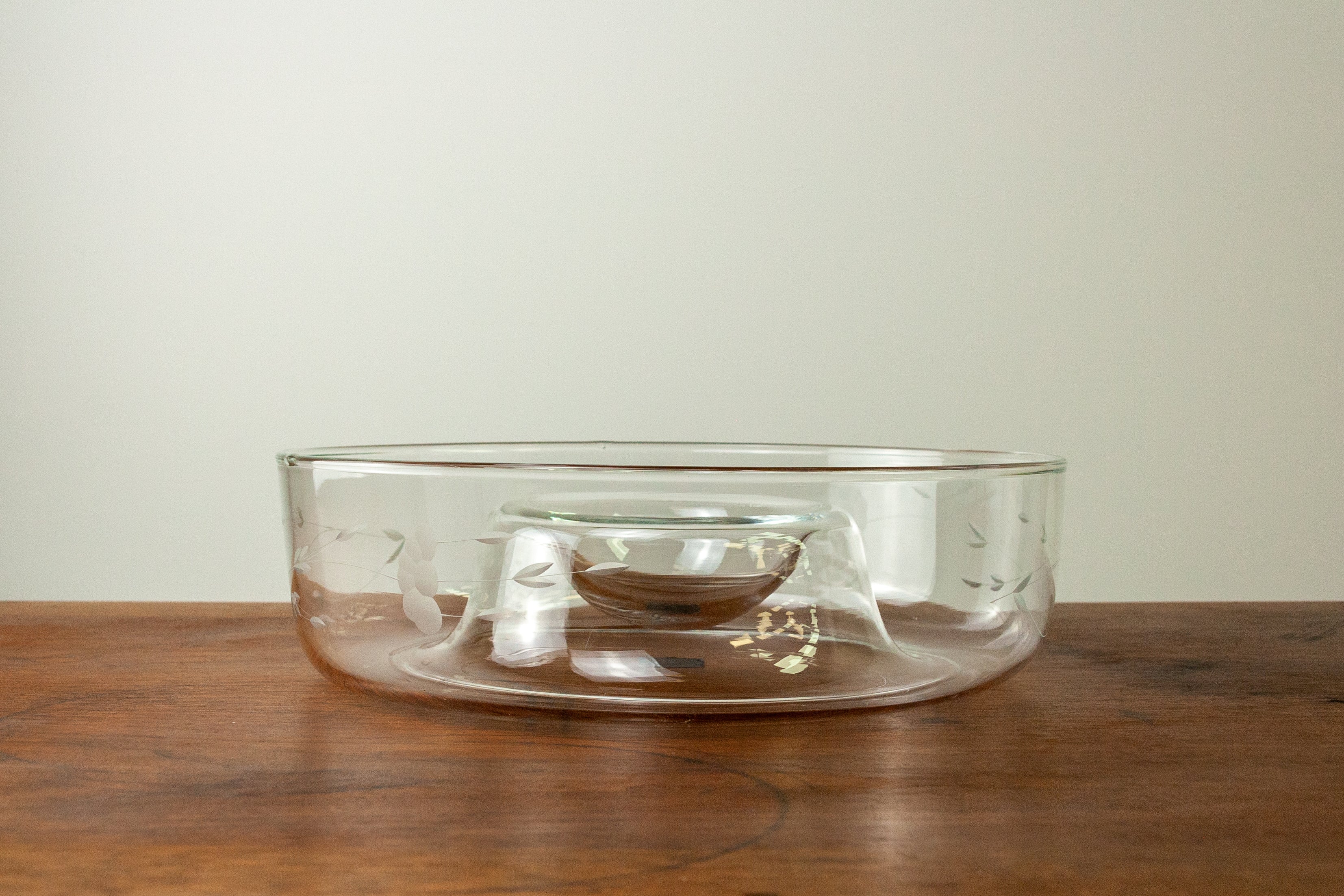 Princess House Glass Chip & Dip
