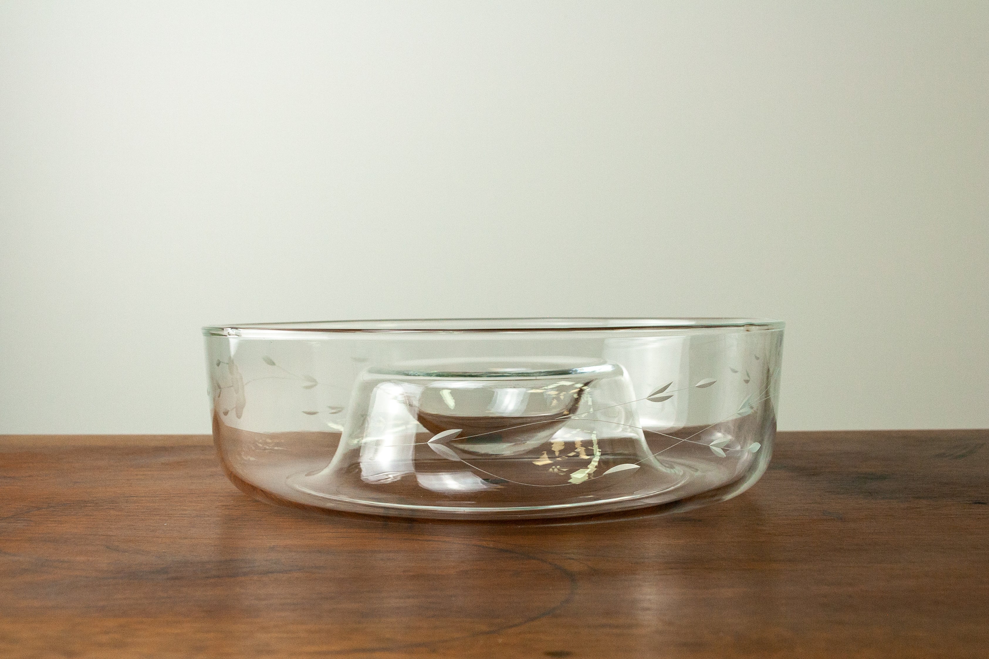 Princess House Glass Chip & Dip