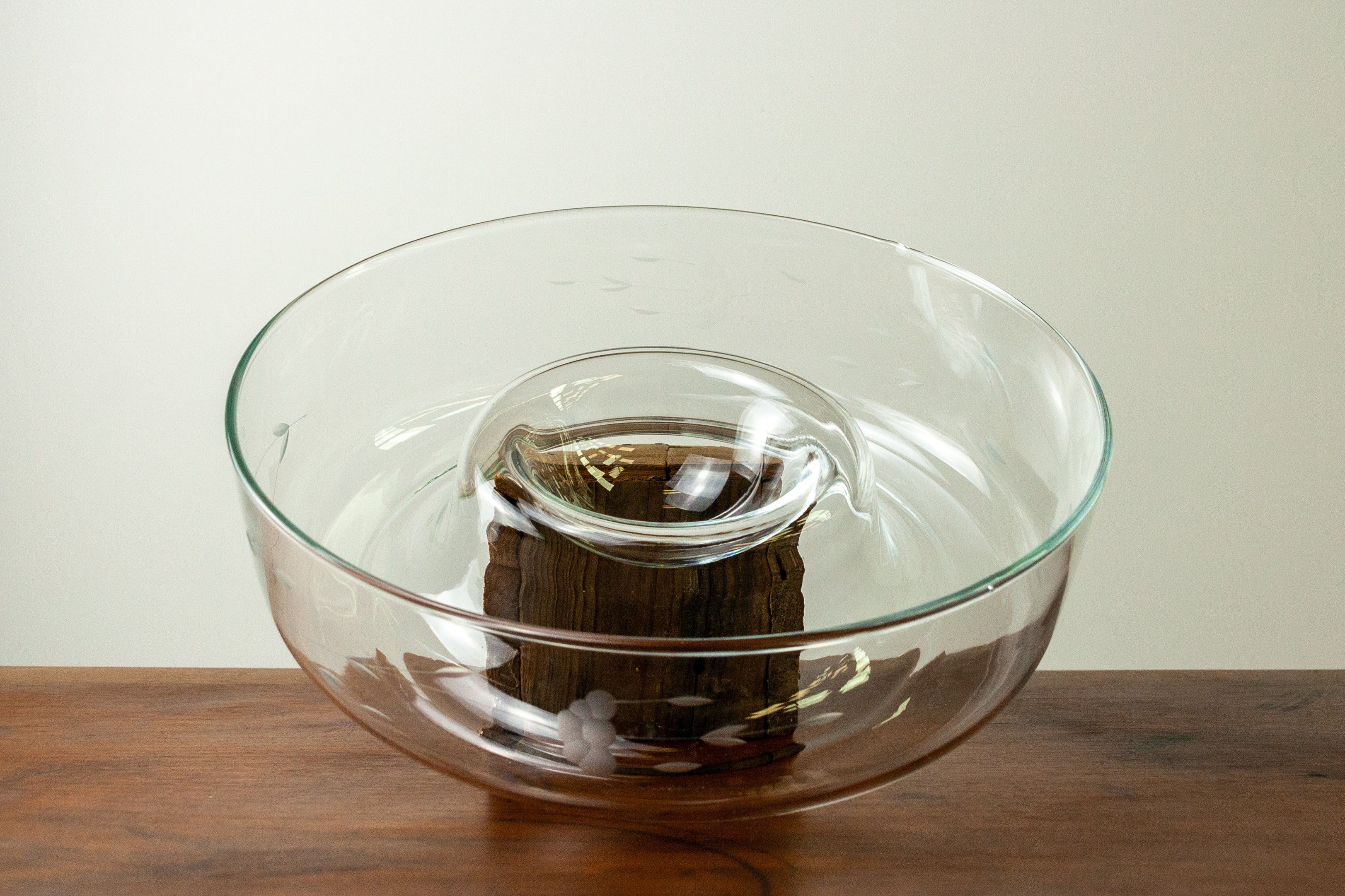 Princess House Glass Chip & Dip