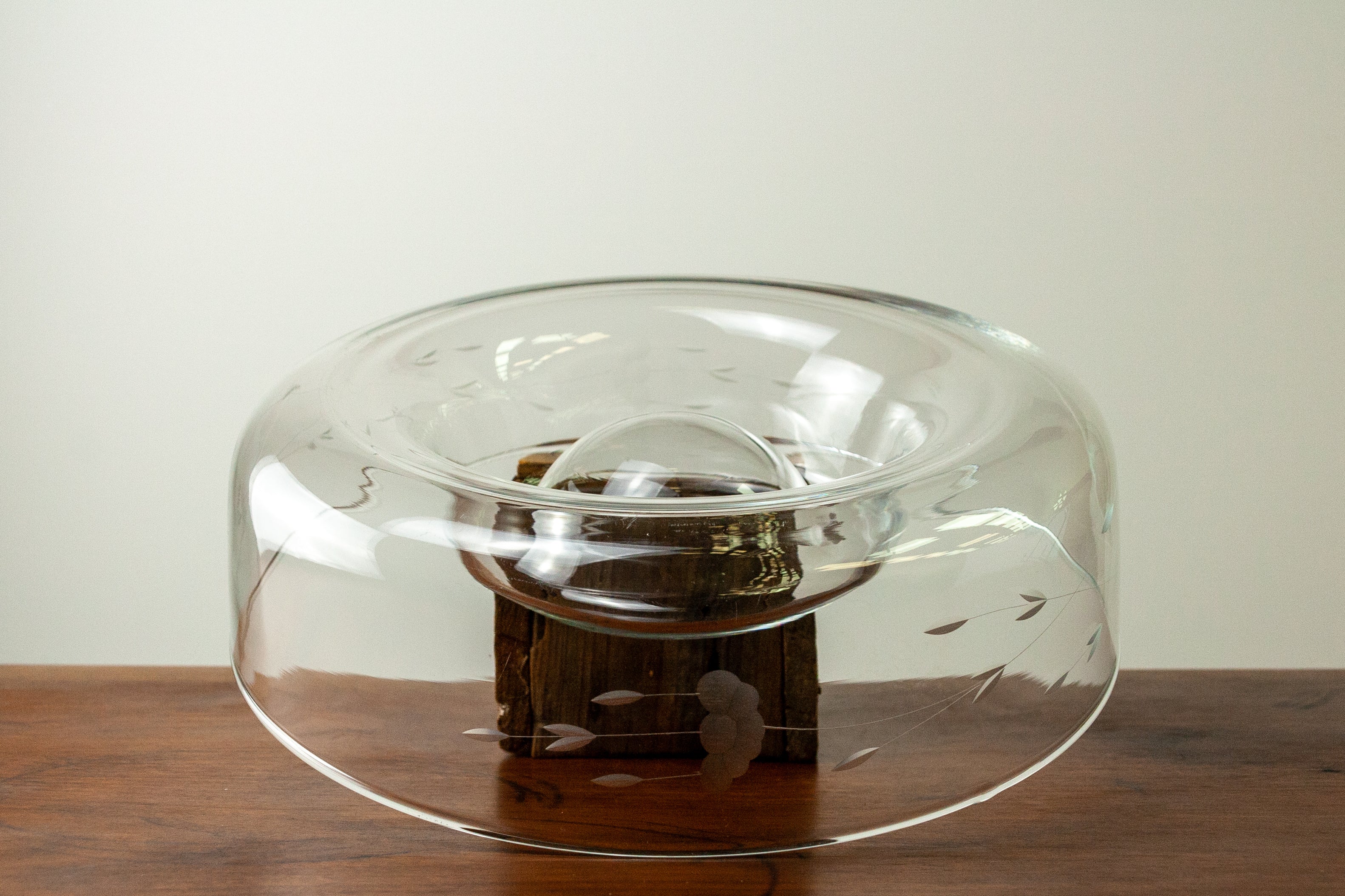 Princess House Glass Chip & Dip