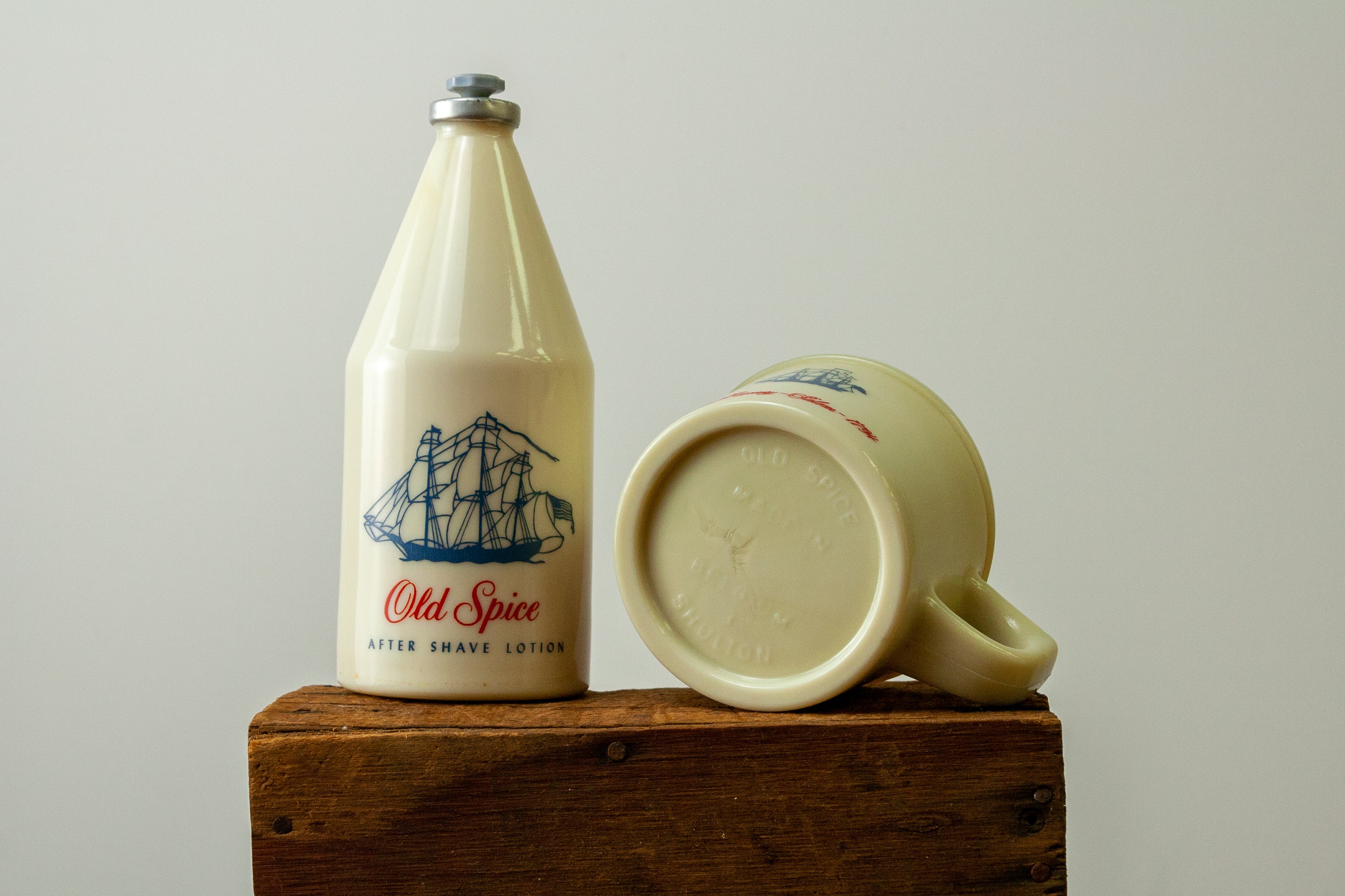 Vintage Old Spice Shaving Set