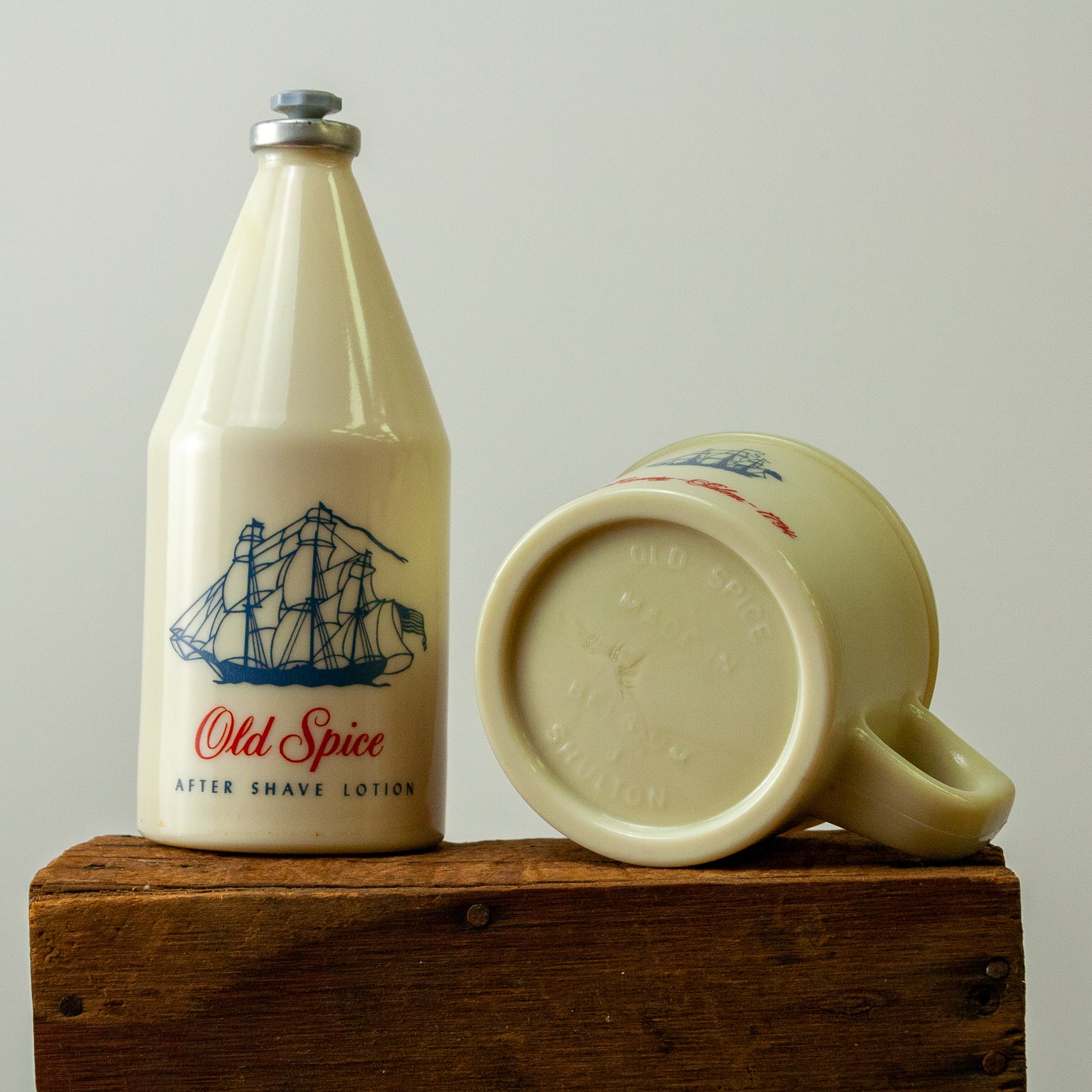 Vintage Old Spice Shaving Set