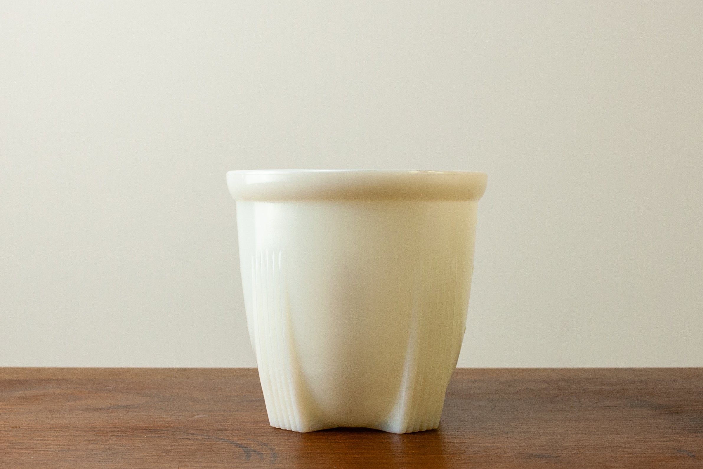 Milk Glass Measuring Bowl