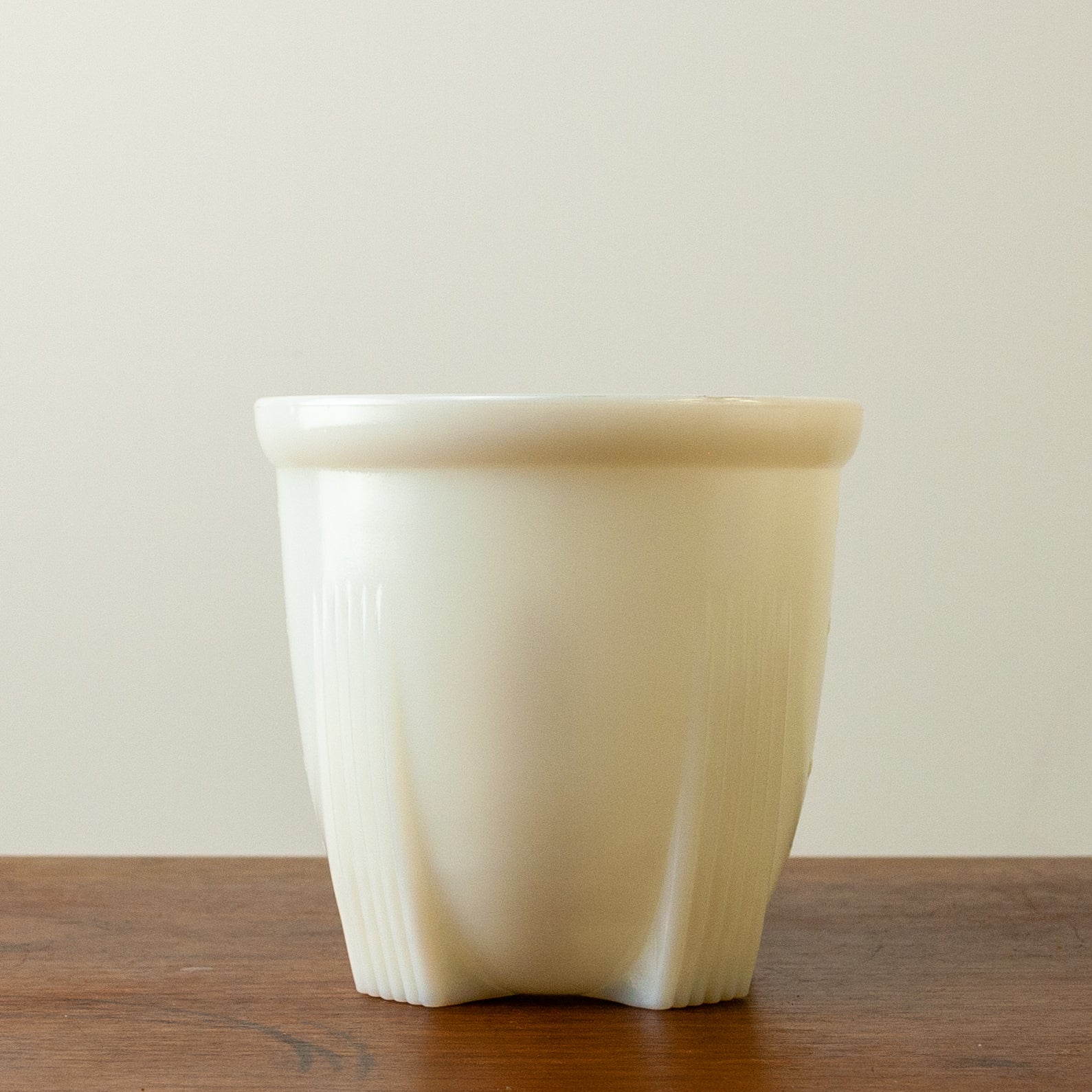 Milk Glass Measuring Bowl