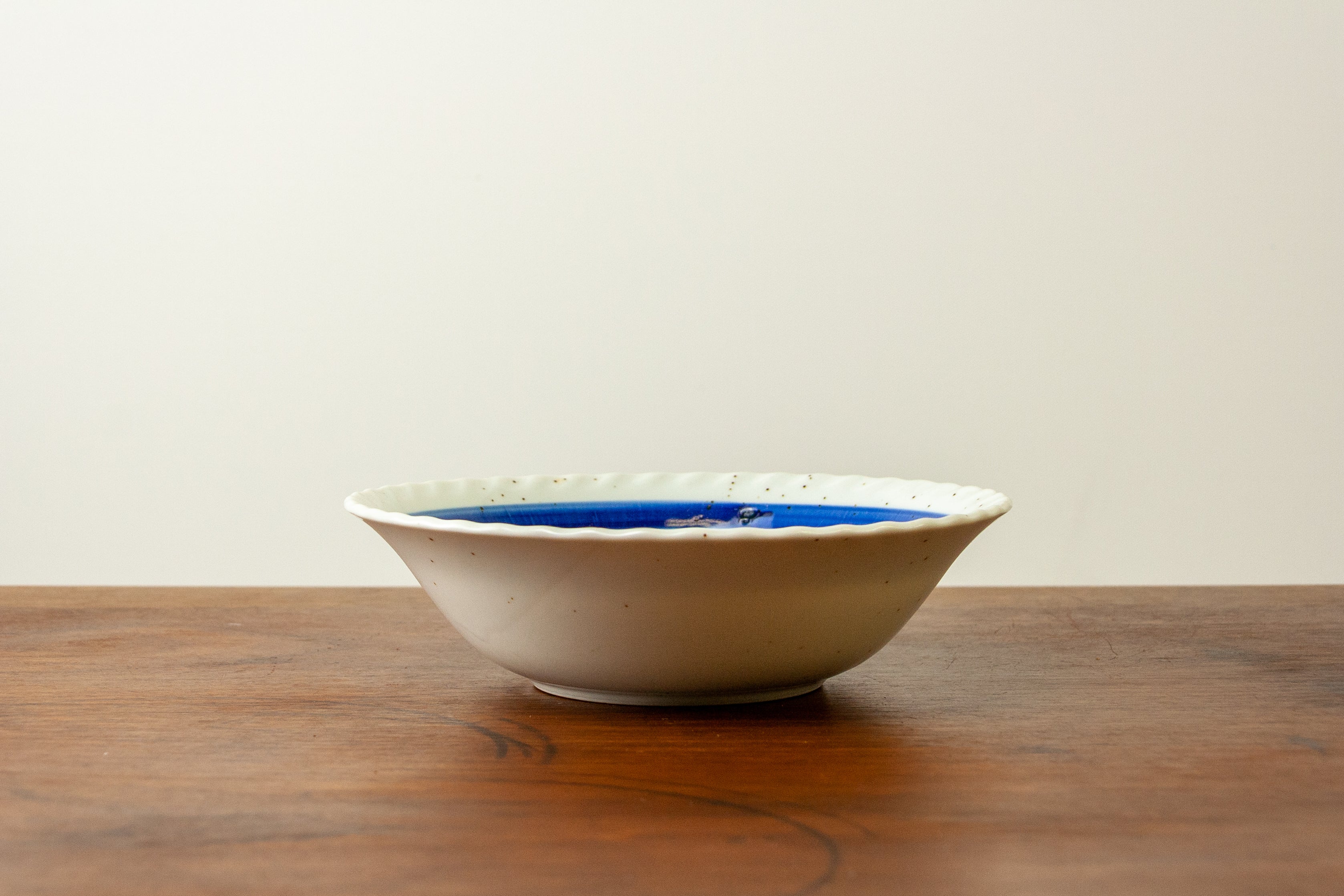 Speckled Blue Bowl