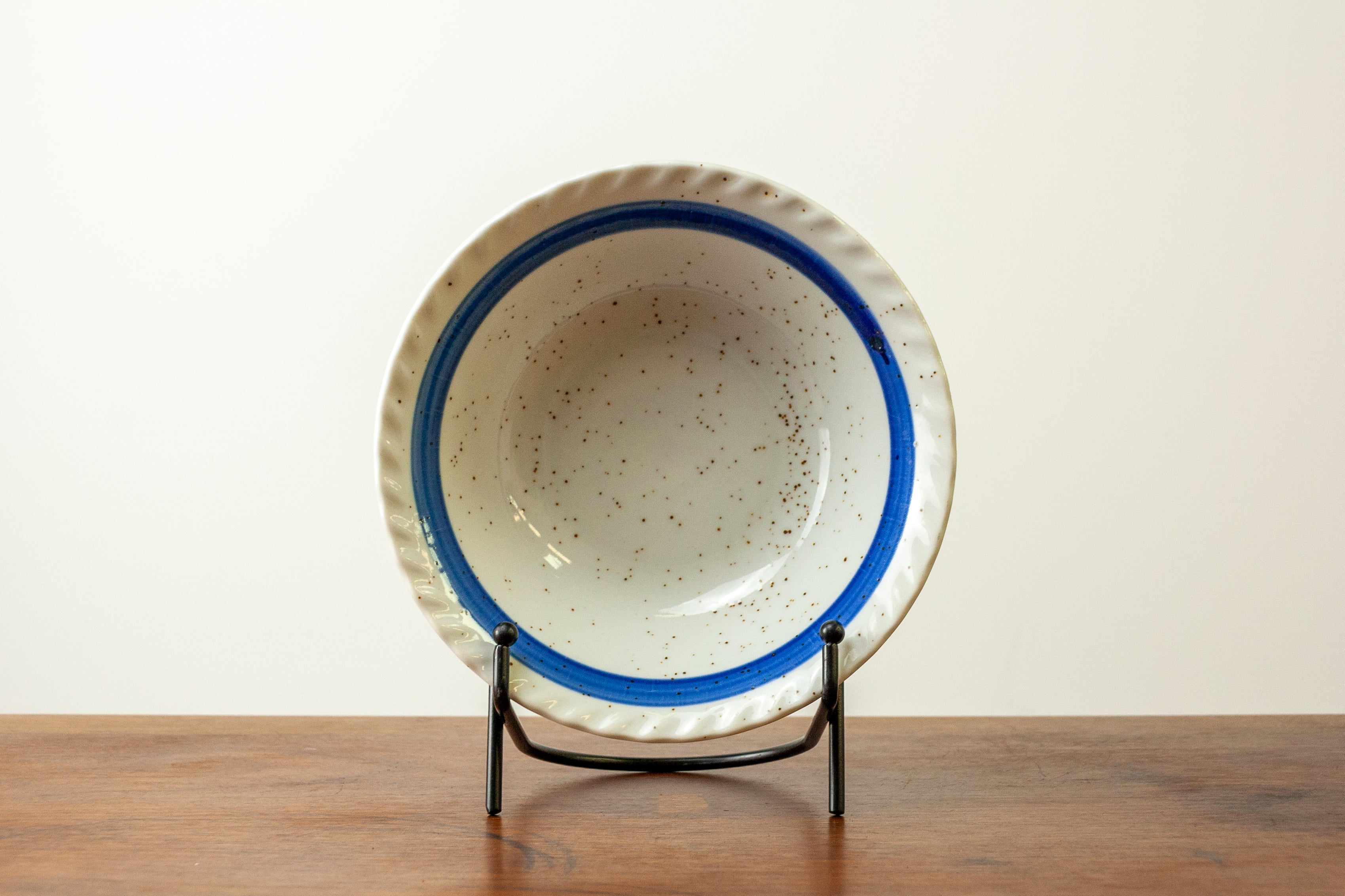 Speckled Blue Bowl