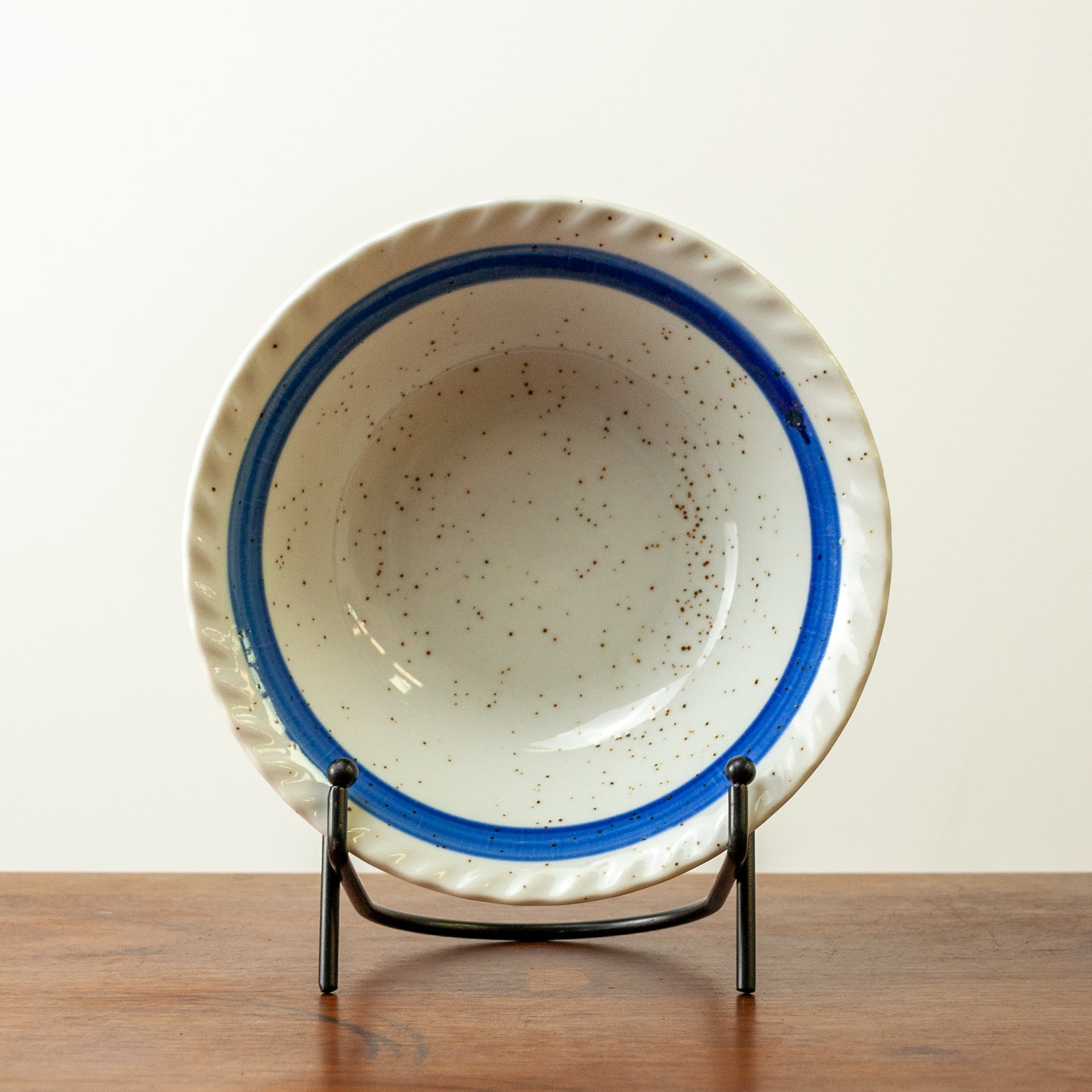 Speckled Blue Bowl