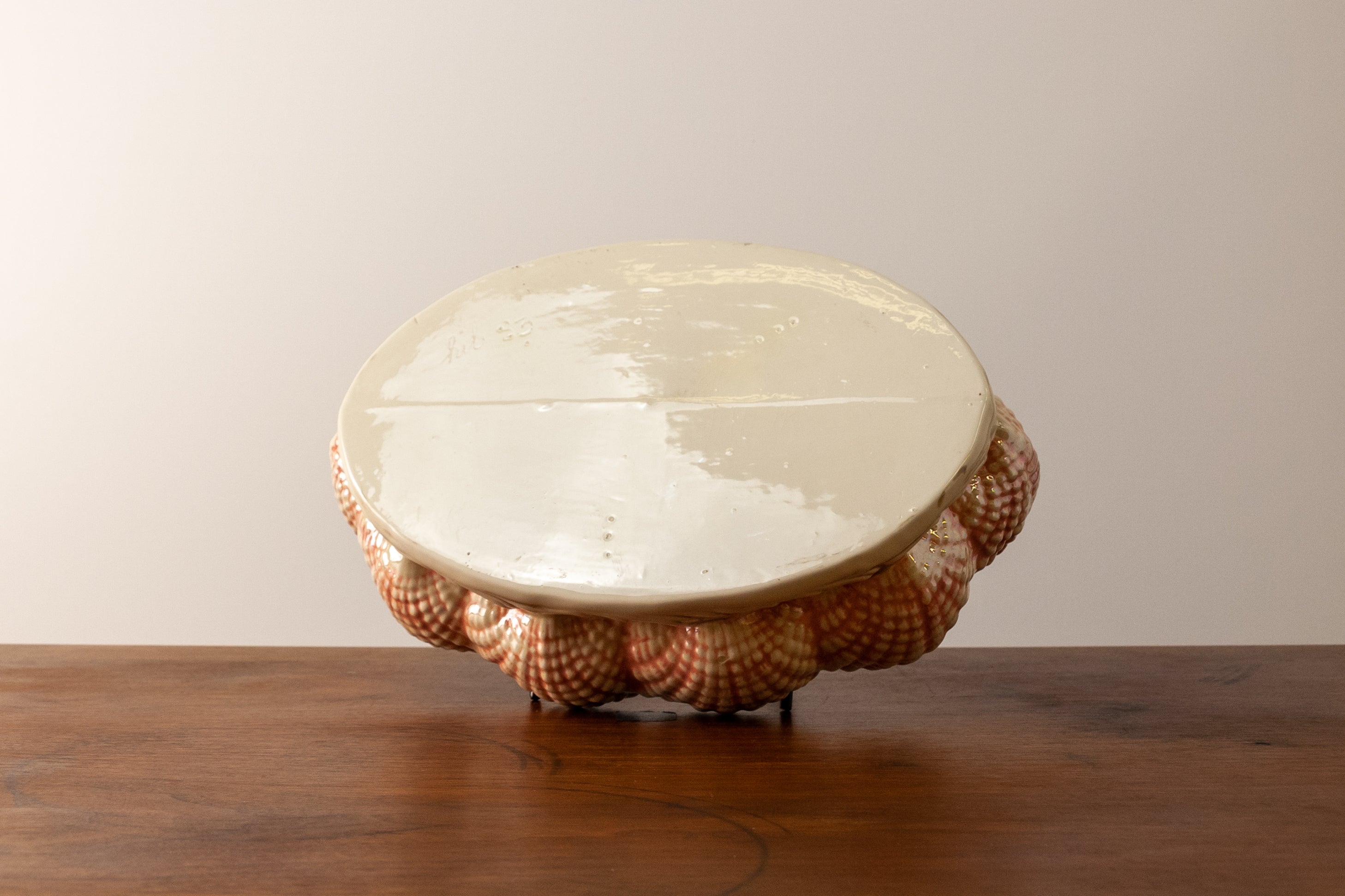 Pearlized Ceramic Shell Tray
