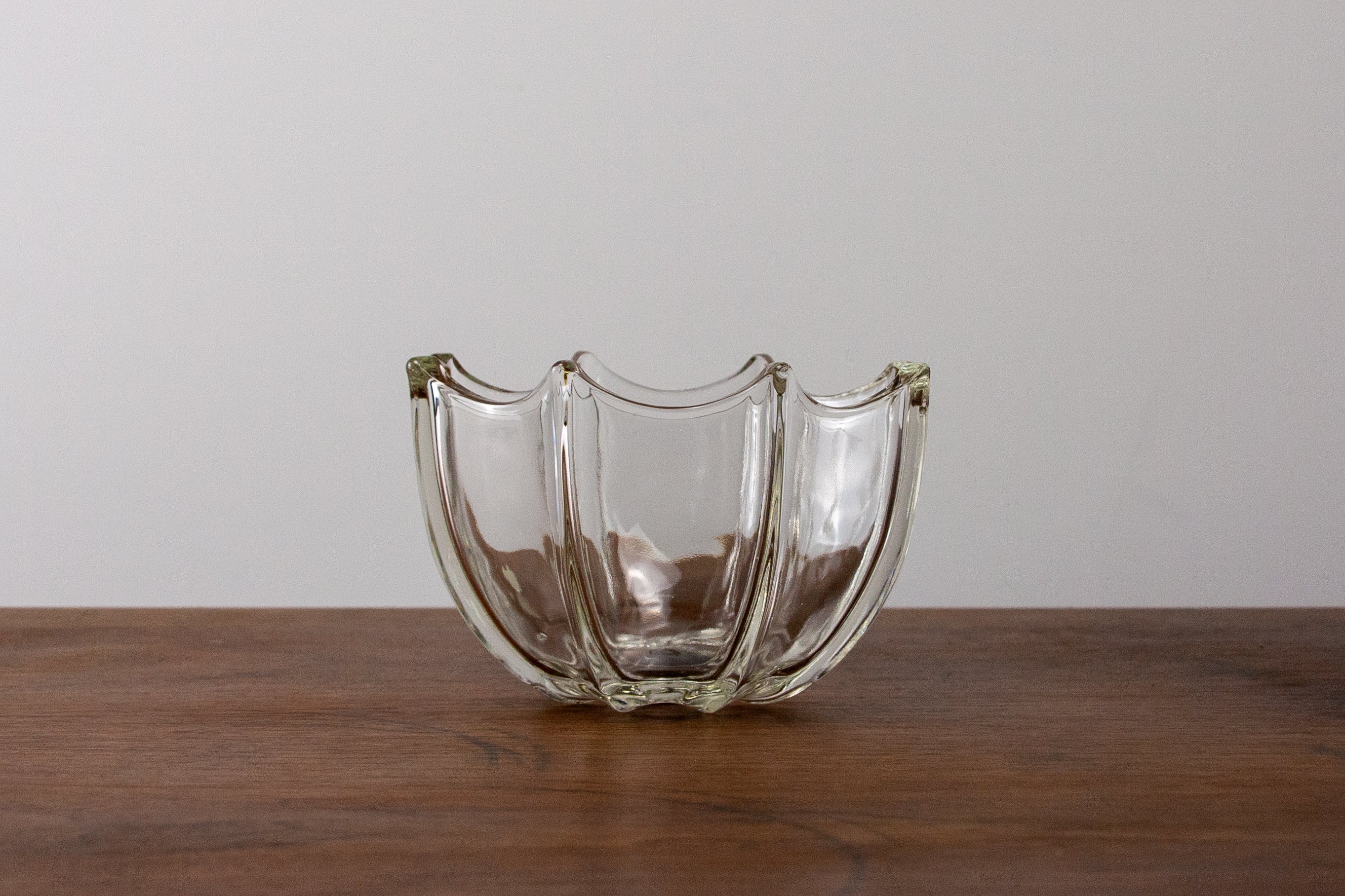 Clear Glass Candy Dish