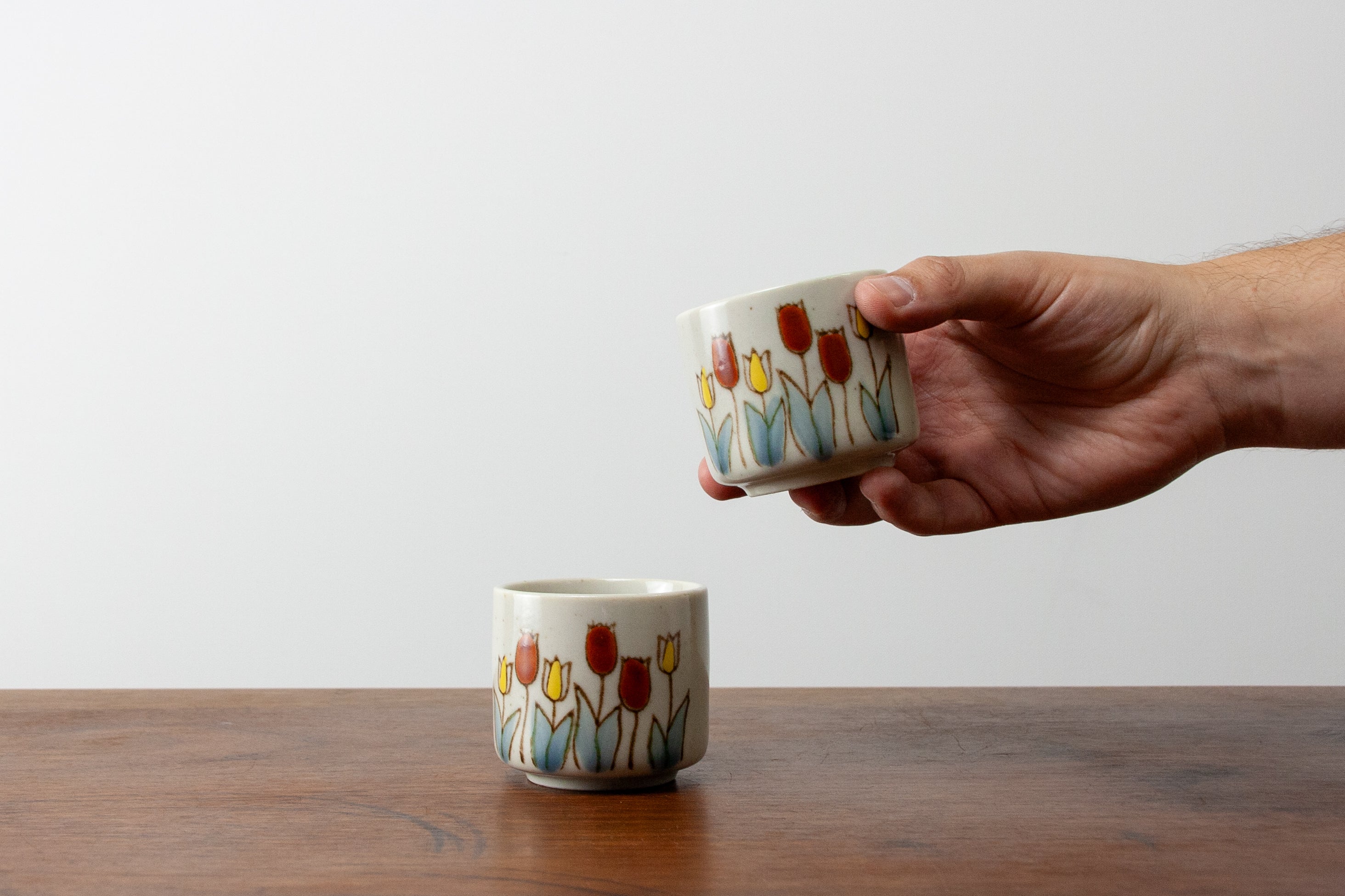 Otagiri Tulip Sake/Tea Cups (Set of 2)