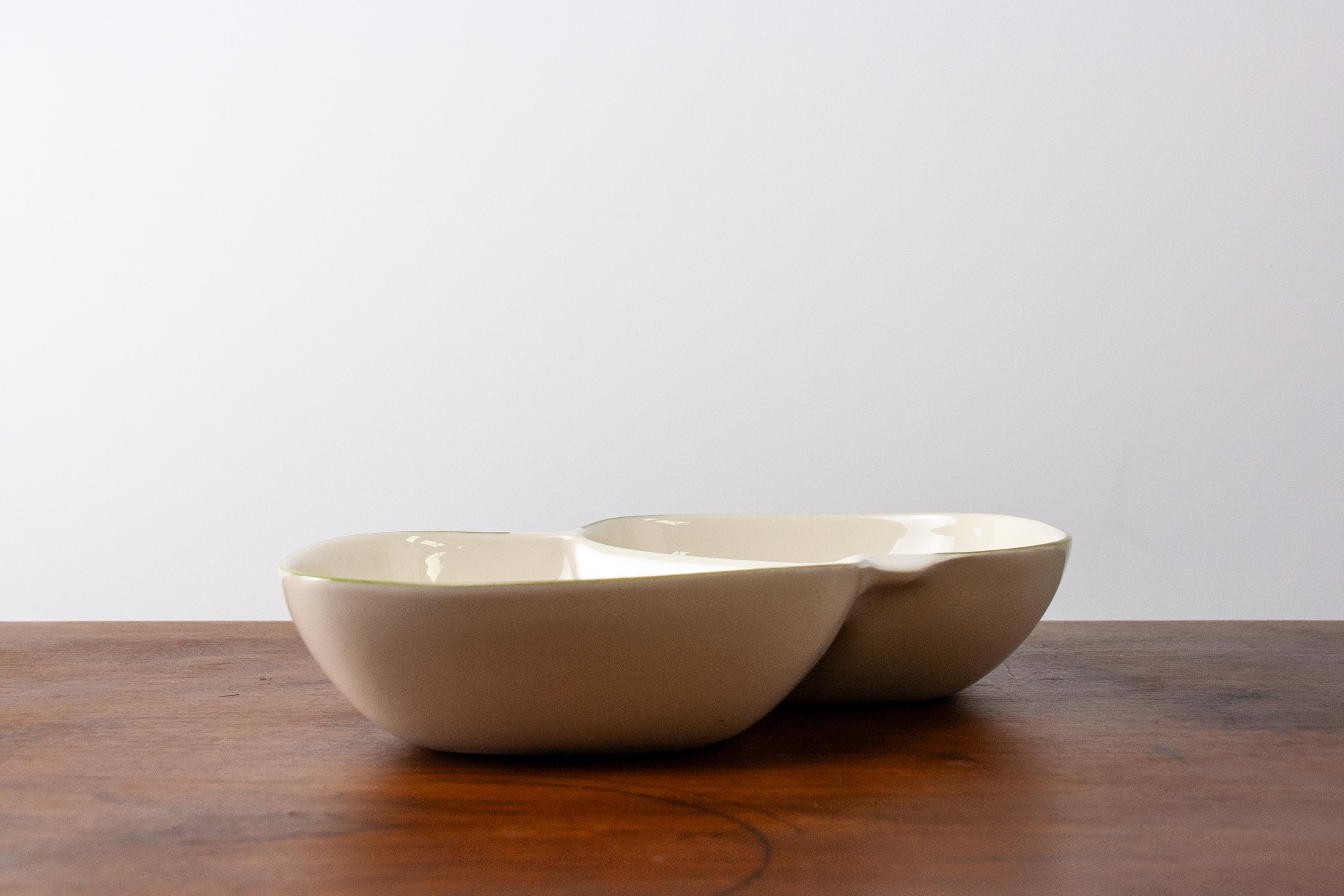 Winfield Pottery Bird of Paradise Divided Dish