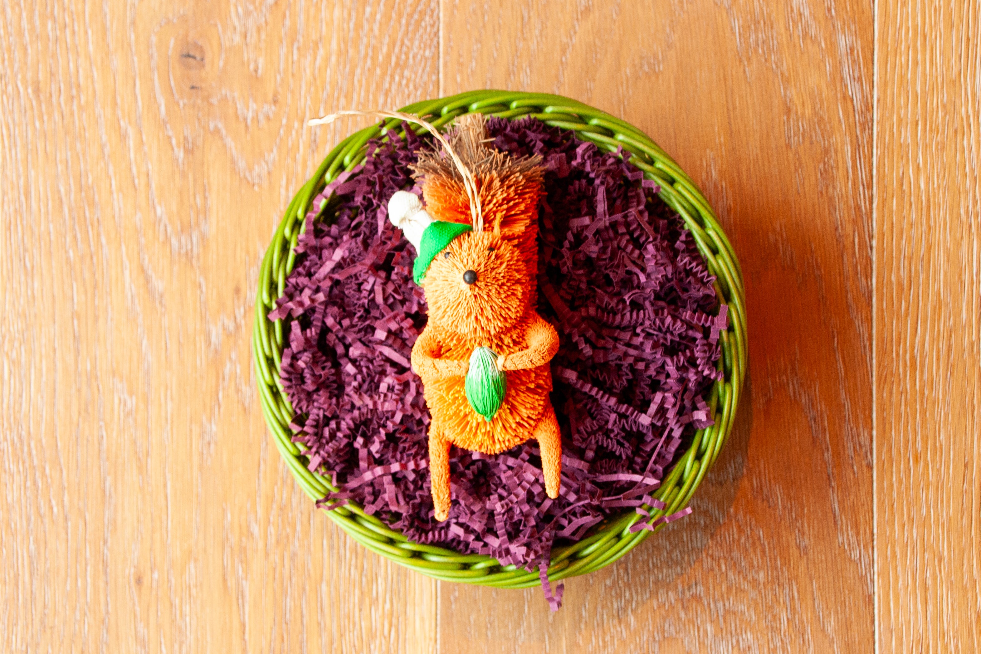 Bristle Squirrel Ornament