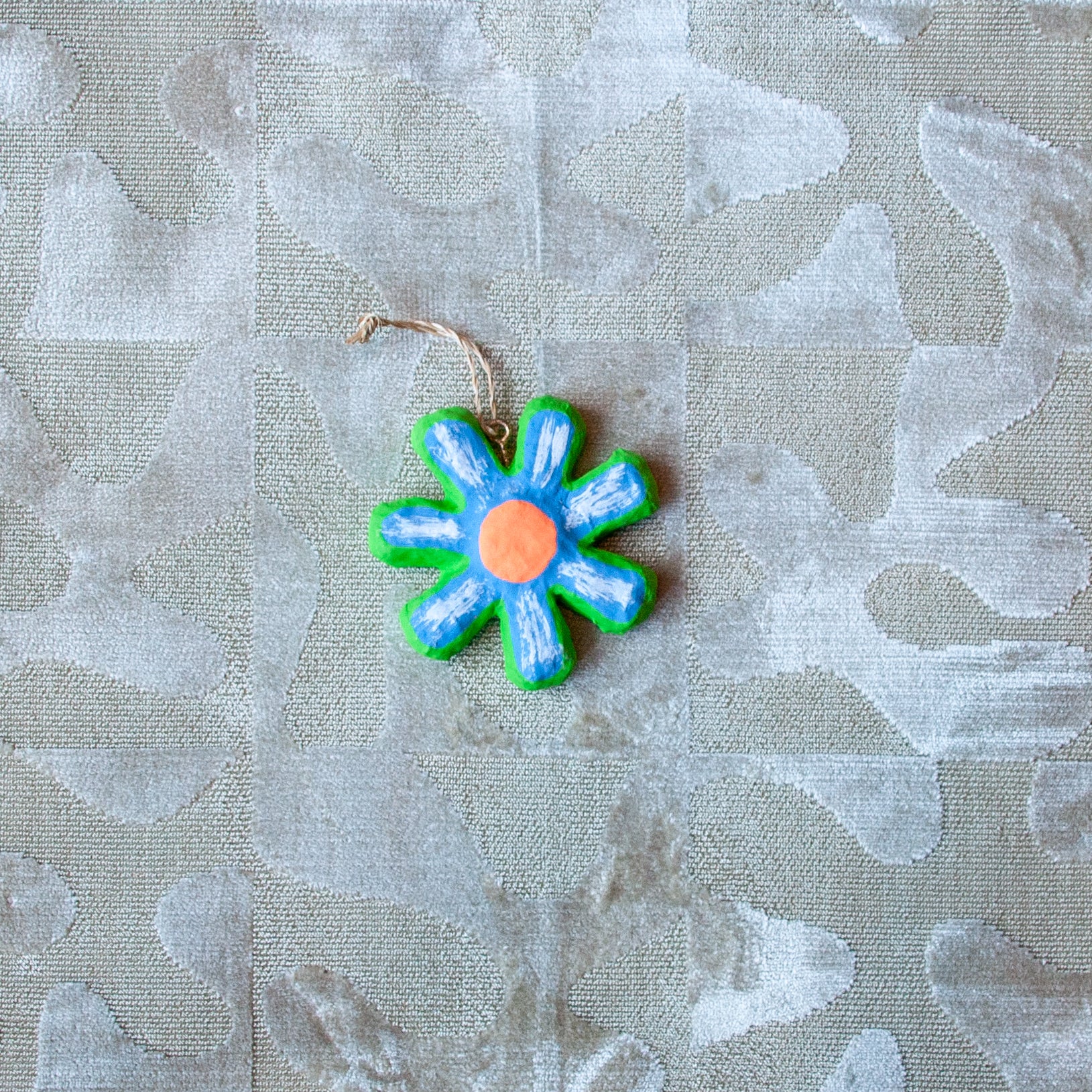 Papier-mâché Flower Ornament