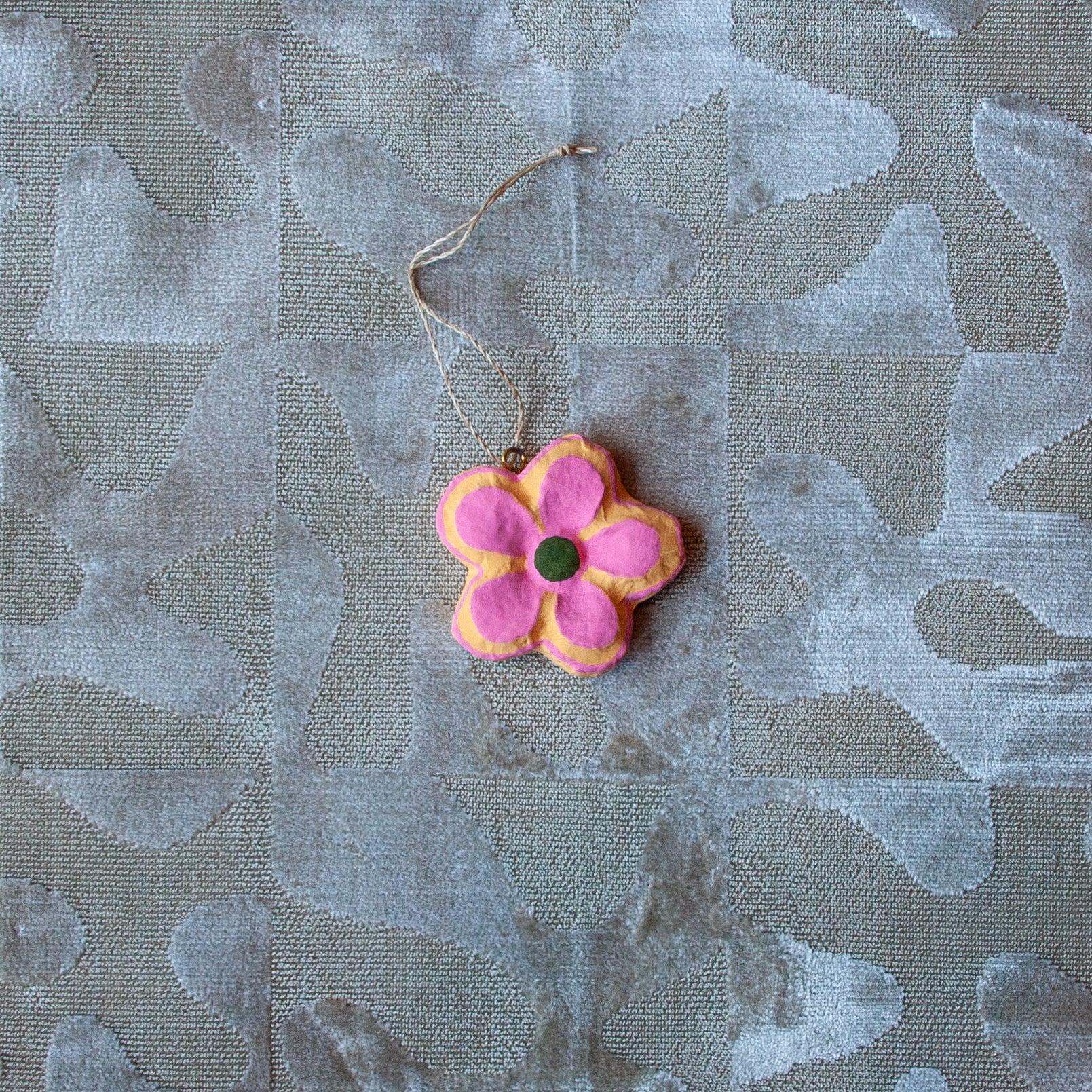 Papier-mâché Flower Ornament