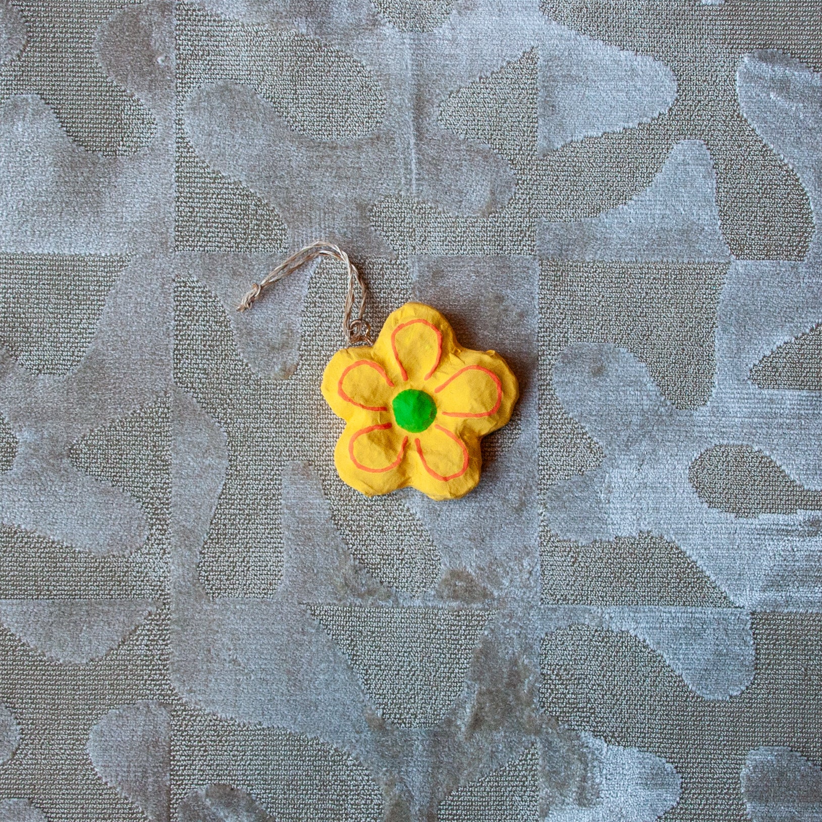 Papier-mâché Flower Ornament