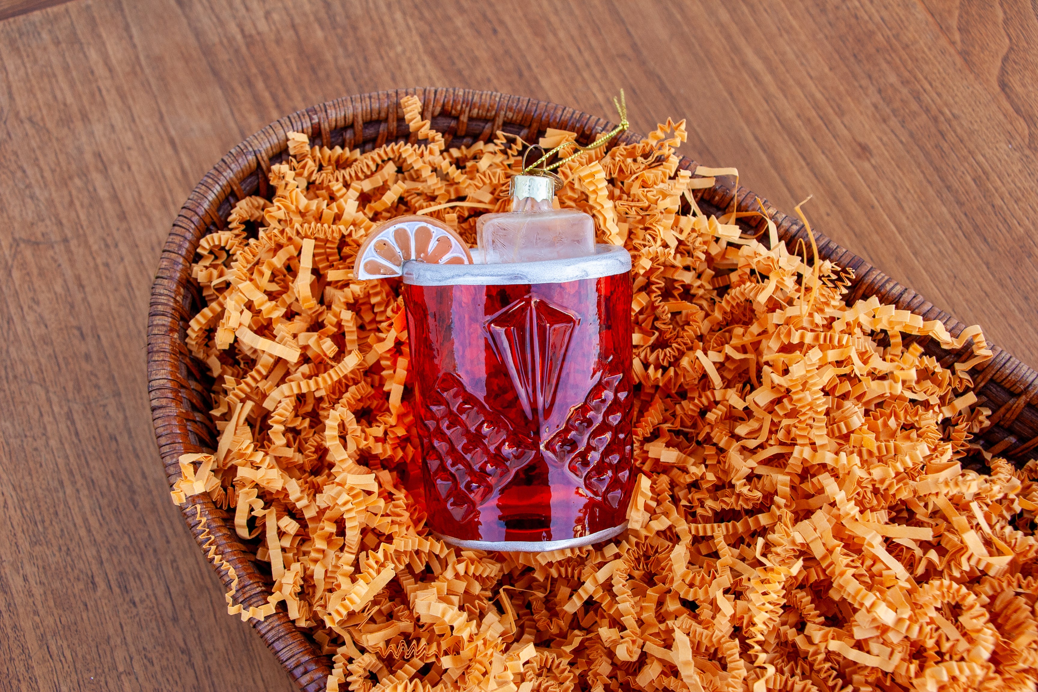 Negroni Cocktail Ornament