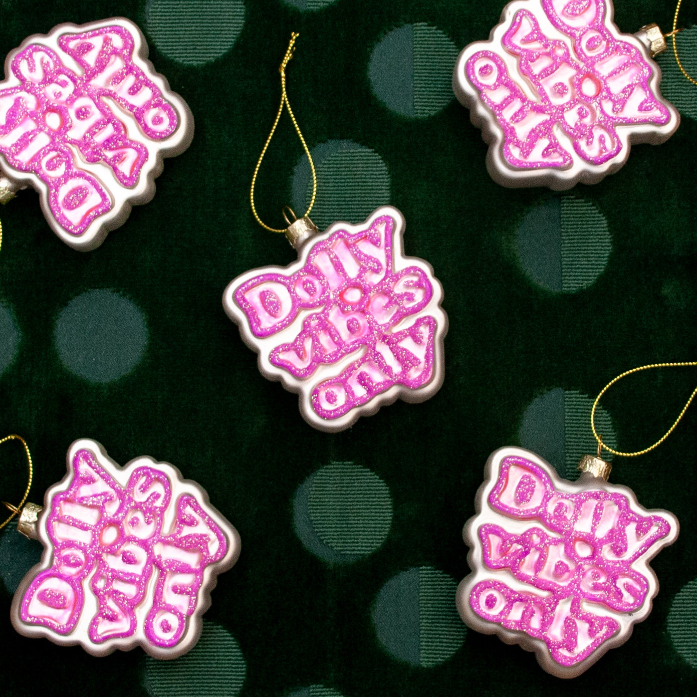 Dolly Vibes Only Ornament