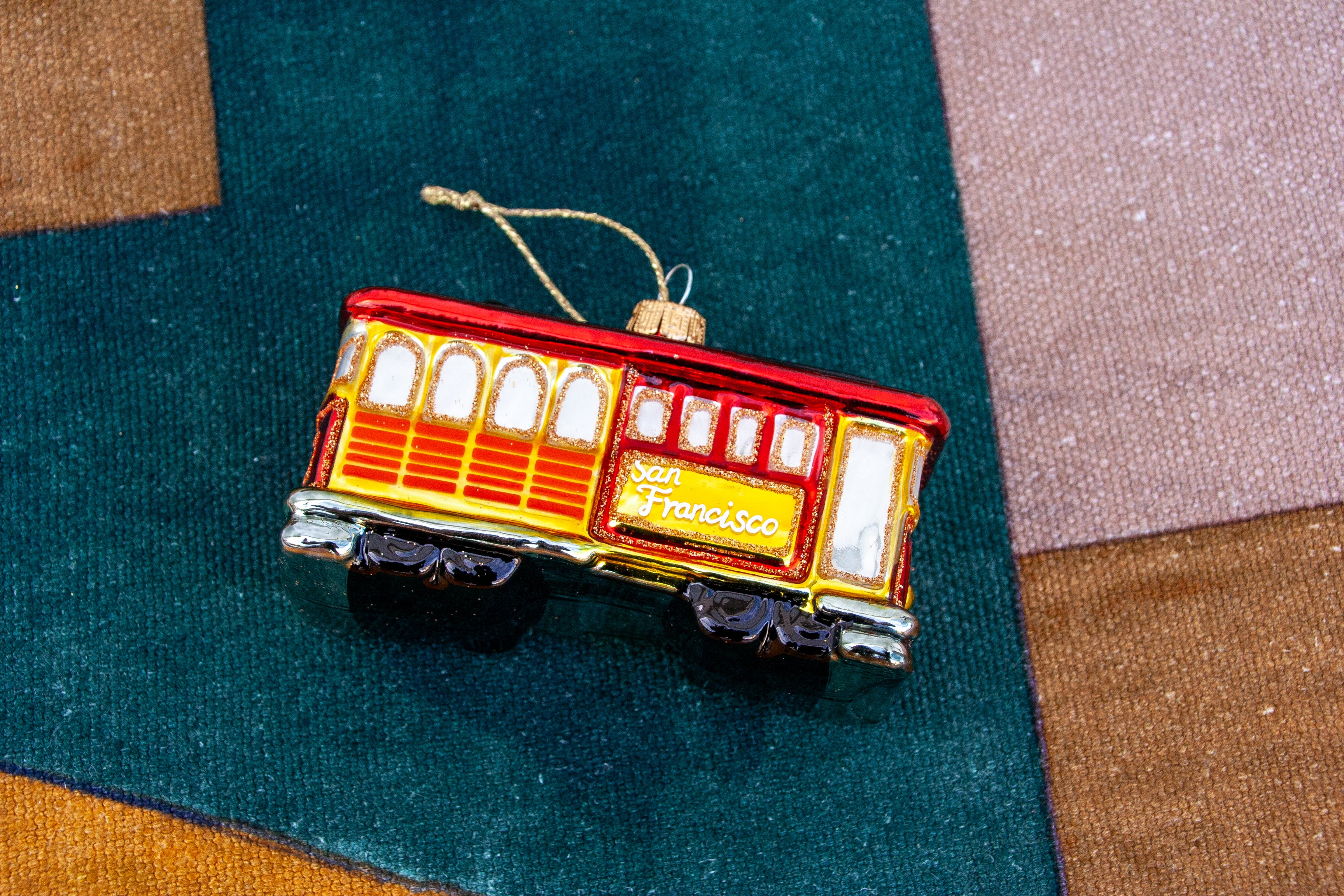 LAST ONE - San Francisco Cable Car Ornament
