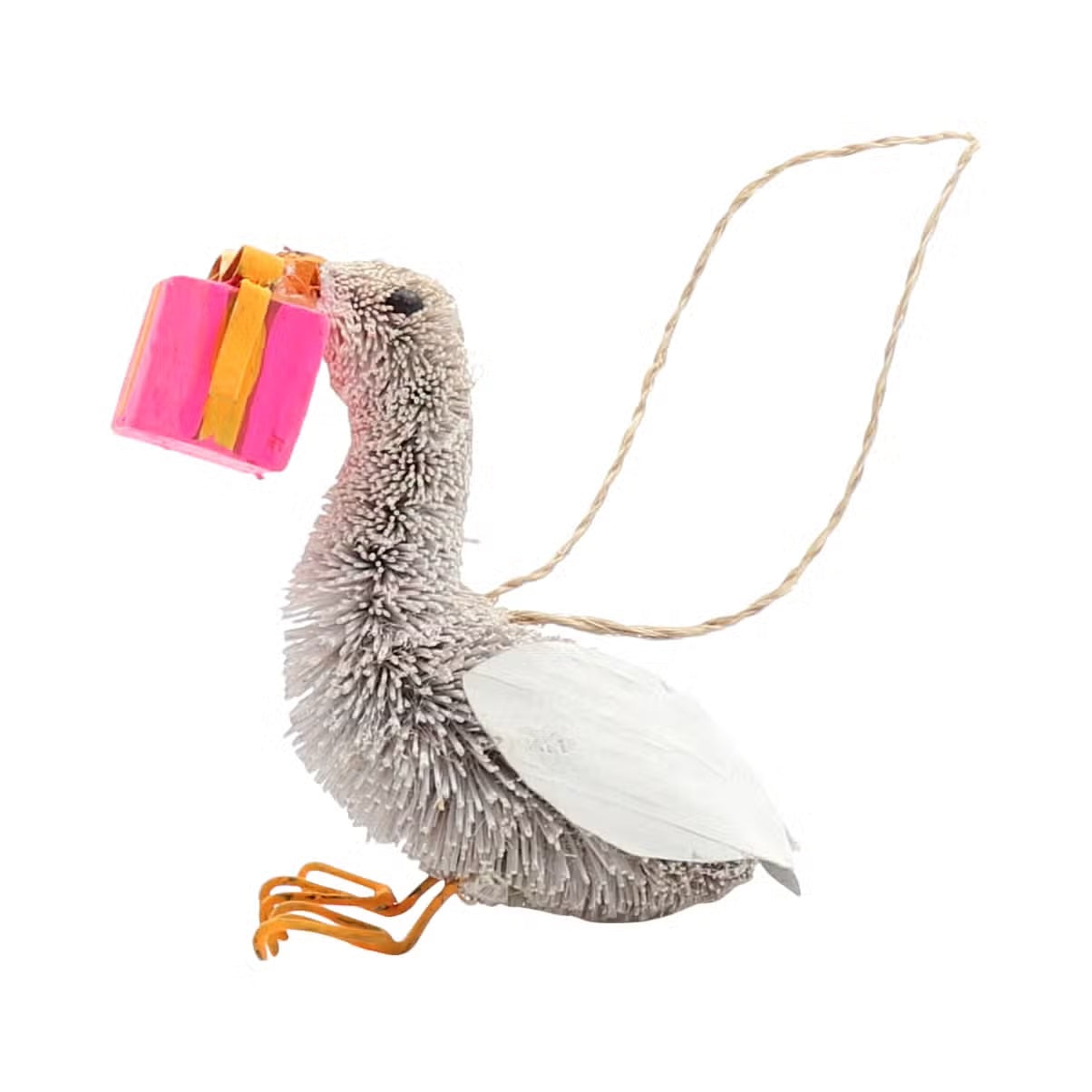 Bristle Goose Ornament