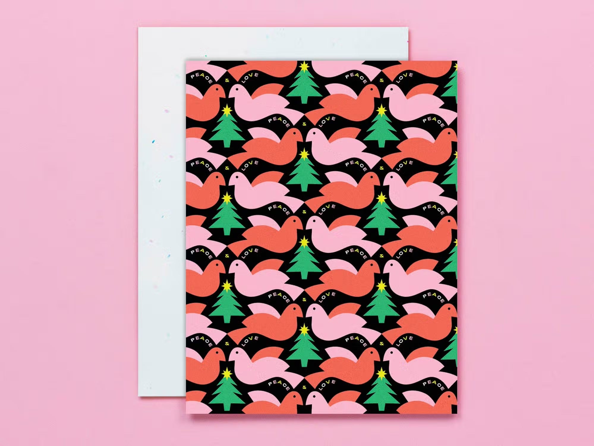 Peace & Love Doves Holiday Card