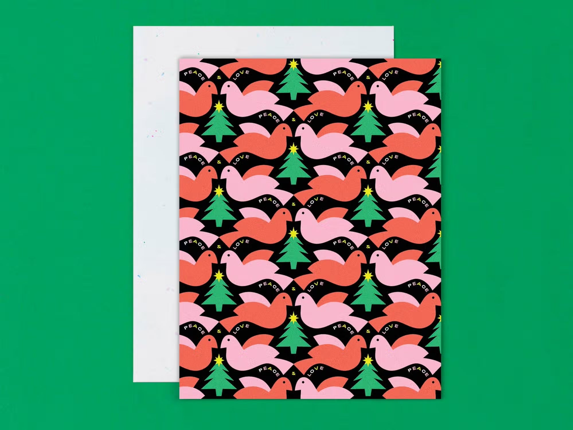 Peace & Love Doves Holiday Card