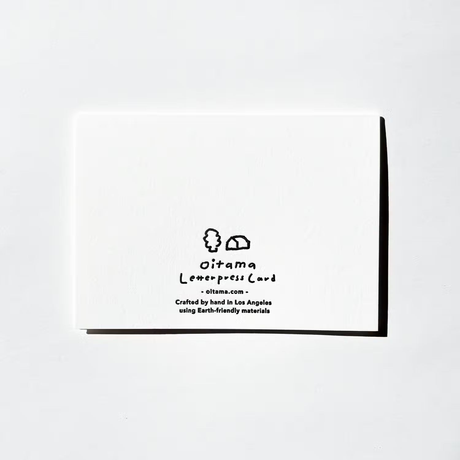 Holiday Reindeer Letterpress Card