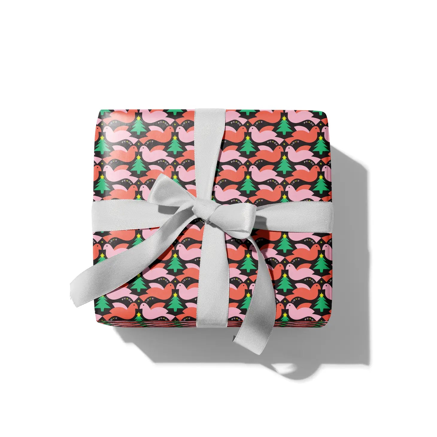 Peace & Love Doves Christmas Gift Wrap Sheets (Set of 3)