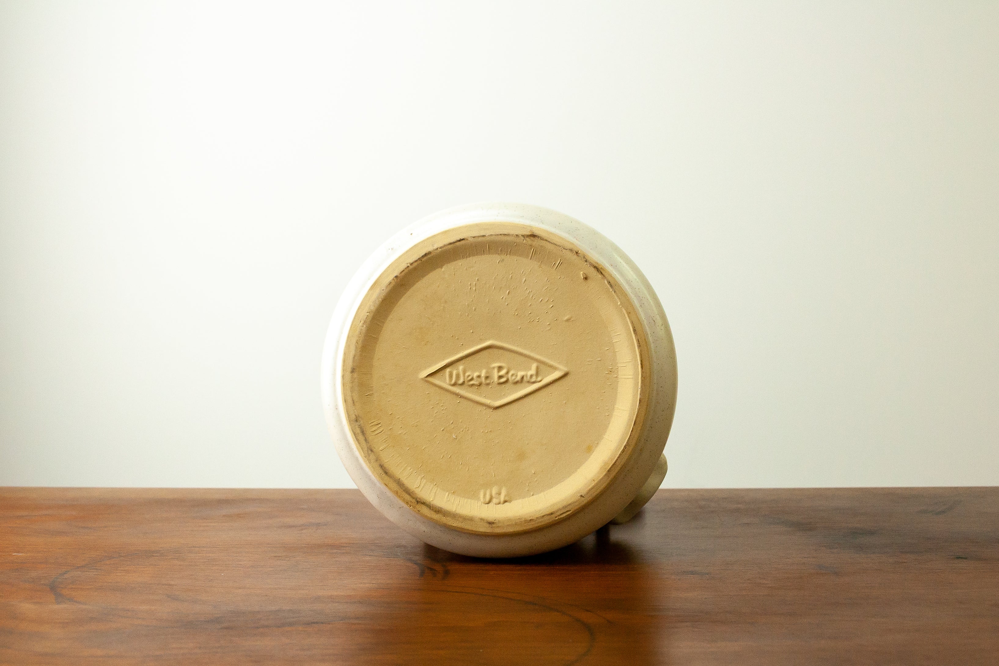 West Bend Stoneware Bean Pot