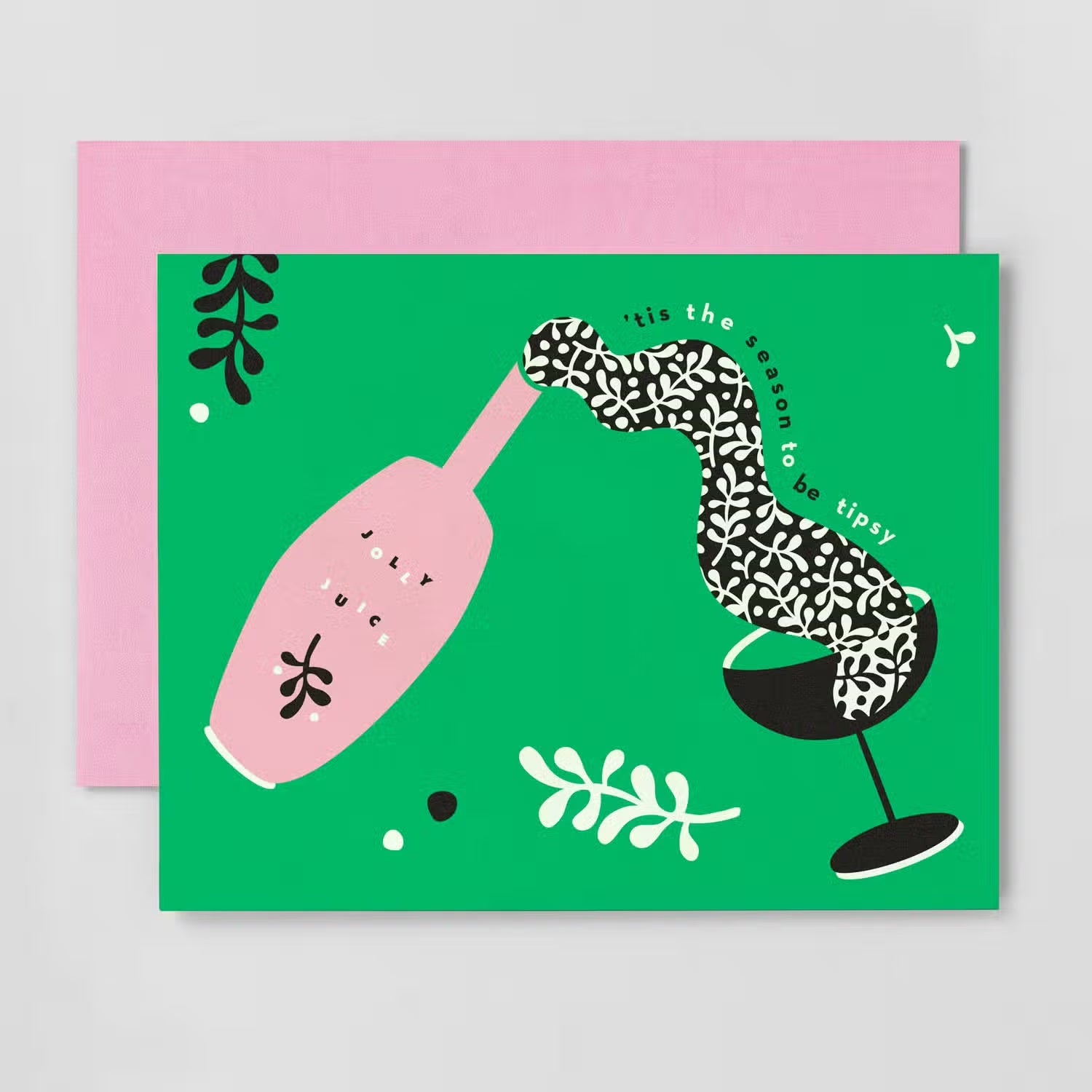 Tis the Season to be Tipsy Holiday Card