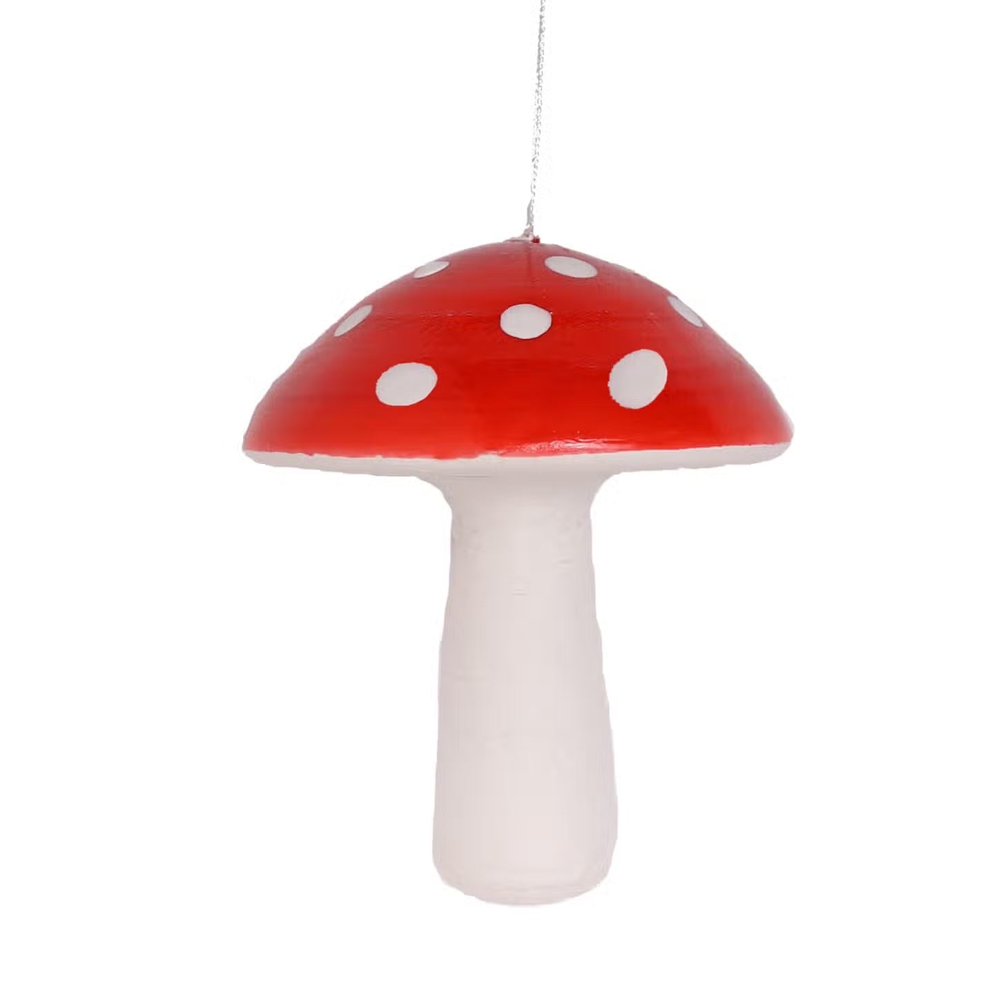 Spun Cotton Toadstool Ornament