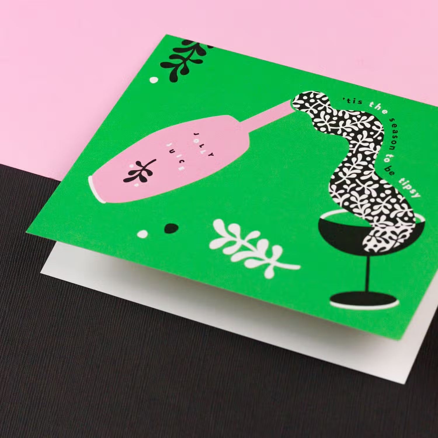 Tis the Season to be Tipsy Holiday Card