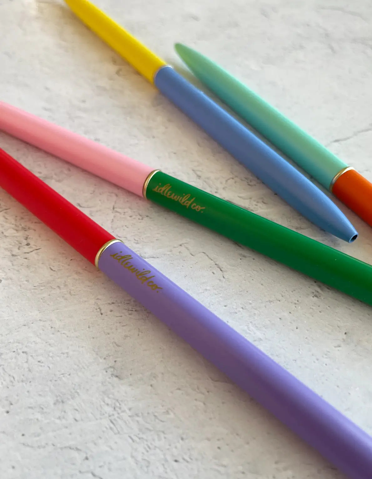 Rainbow Duotone Slim Pen Collection