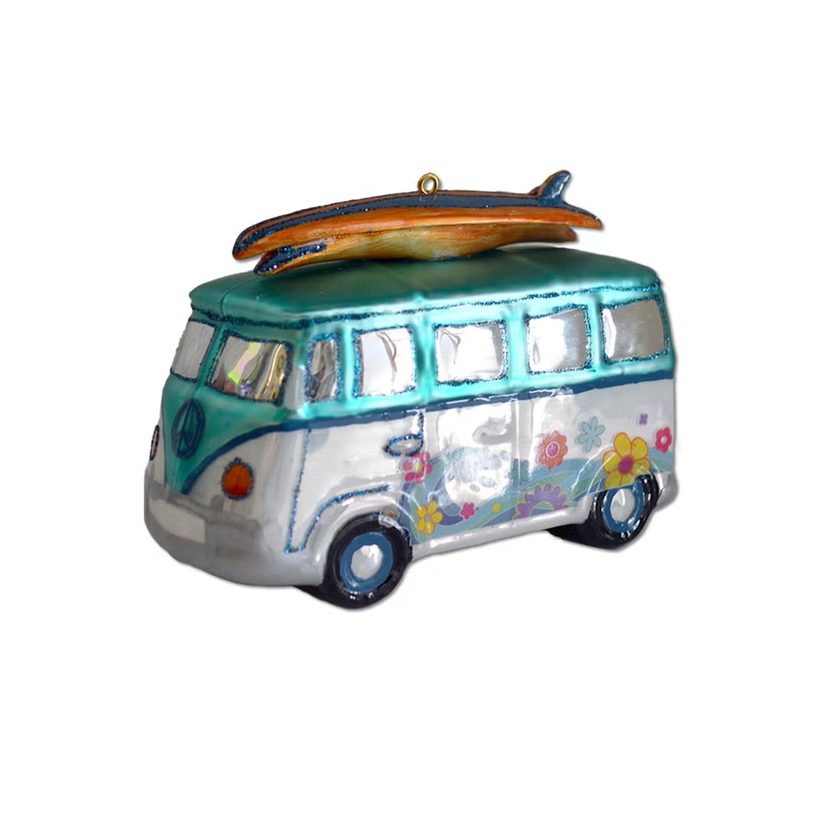 LAST ONE - California Hippie Surf Van Ornament