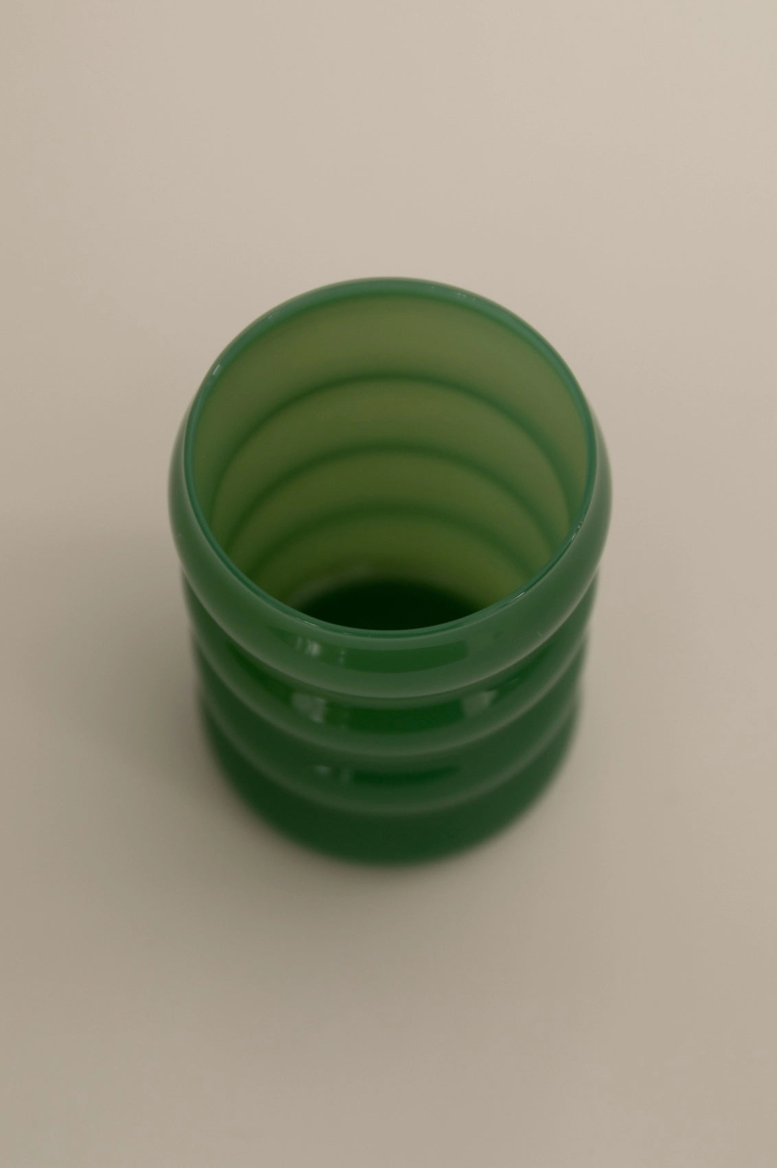 6oz Opaque Ripple Cups, Jade (Set of 2)