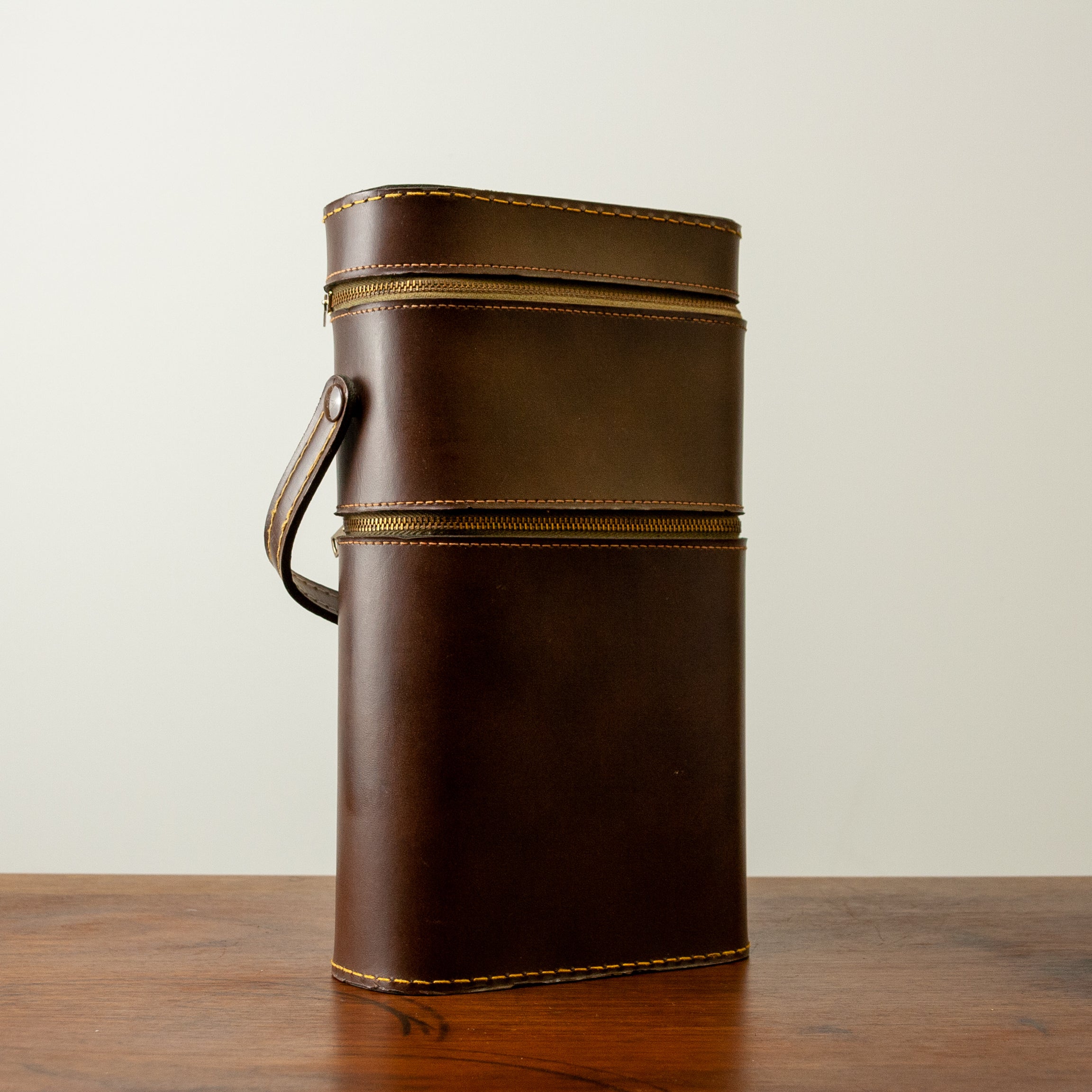 Griffin Travel Bar Set in Leather Case