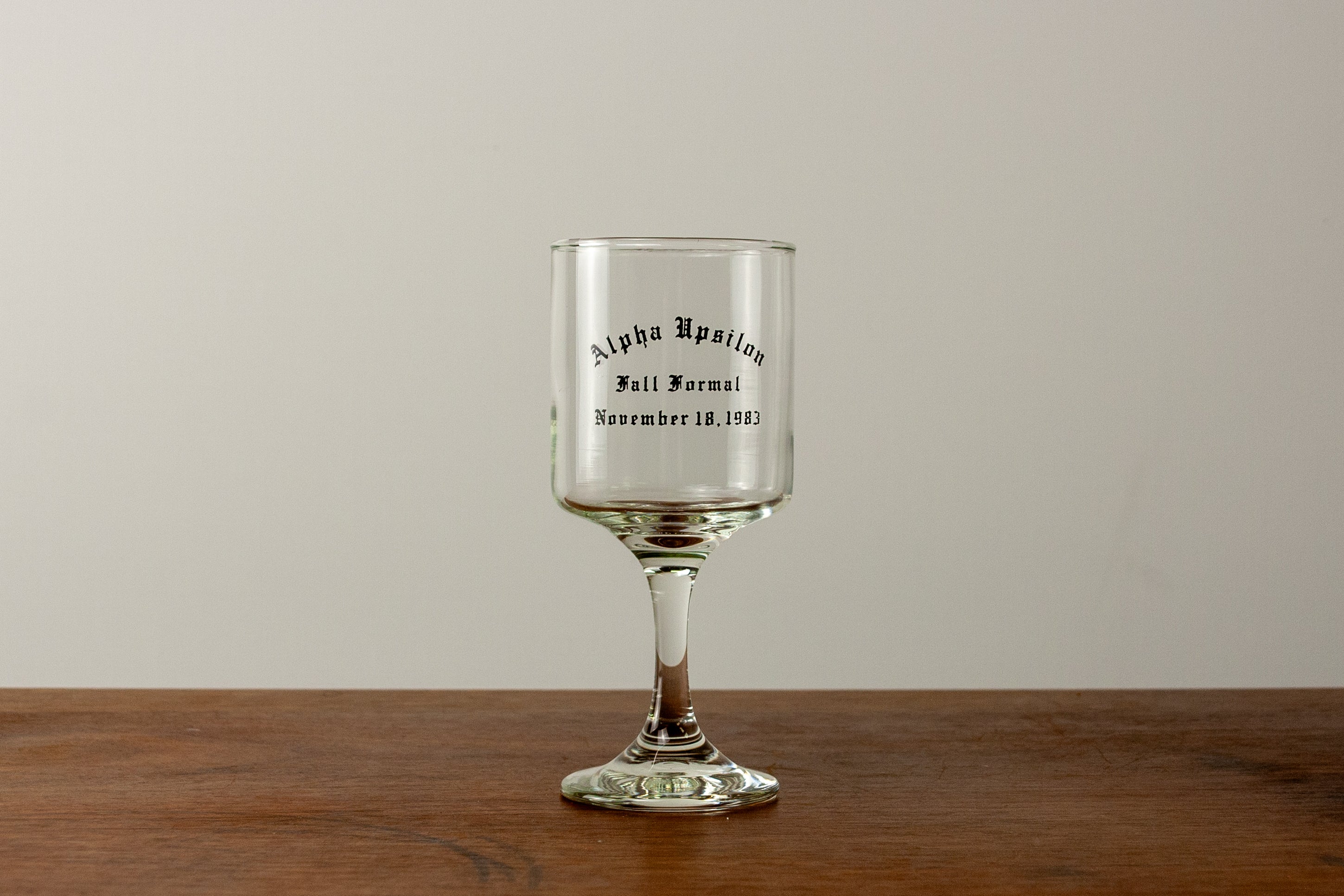 Vintage Fraternity Glasses