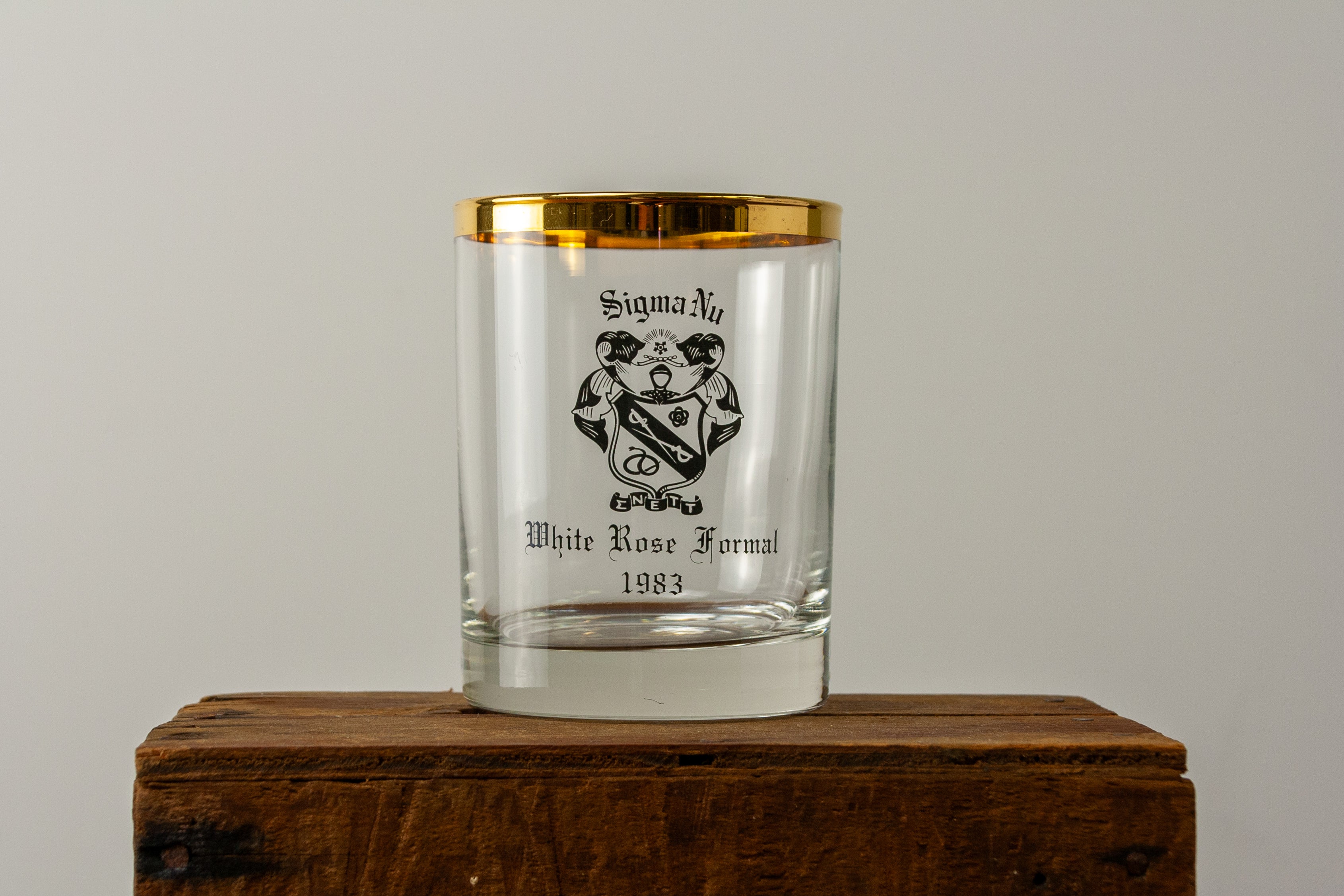 Vintage Fraternity Glasses