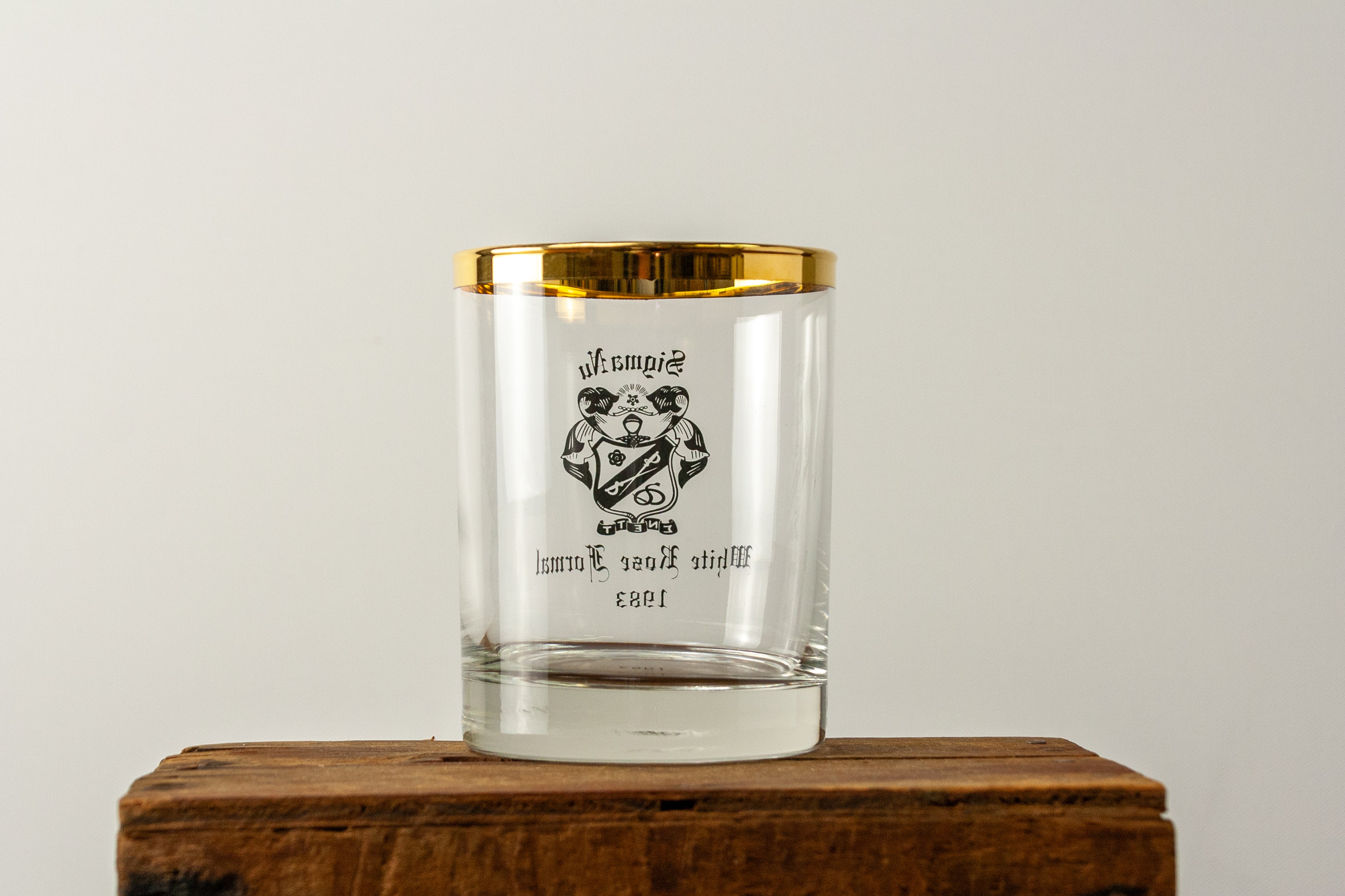 Vintage Fraternity Glasses