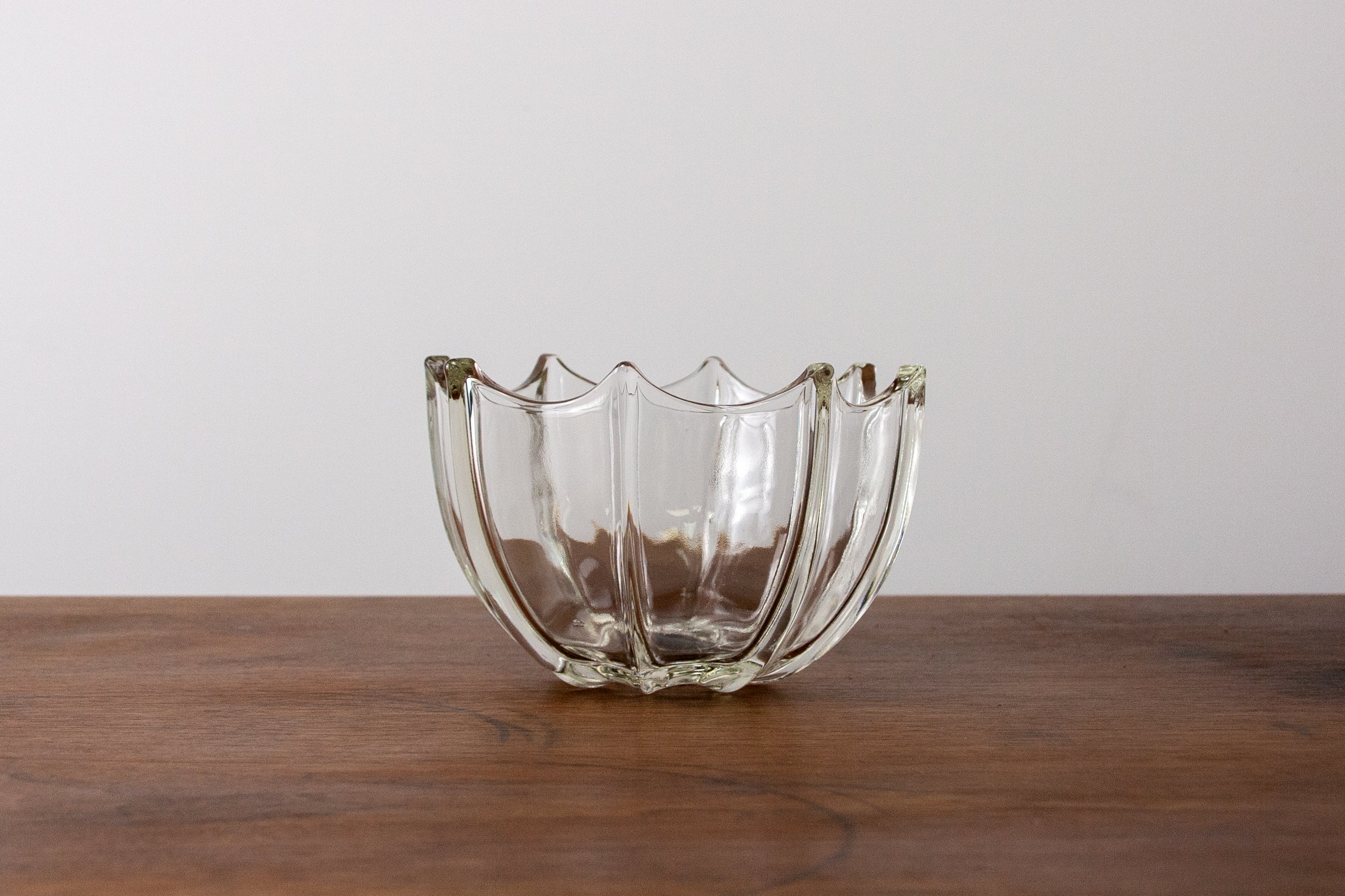 Clear Glass Candy Dish