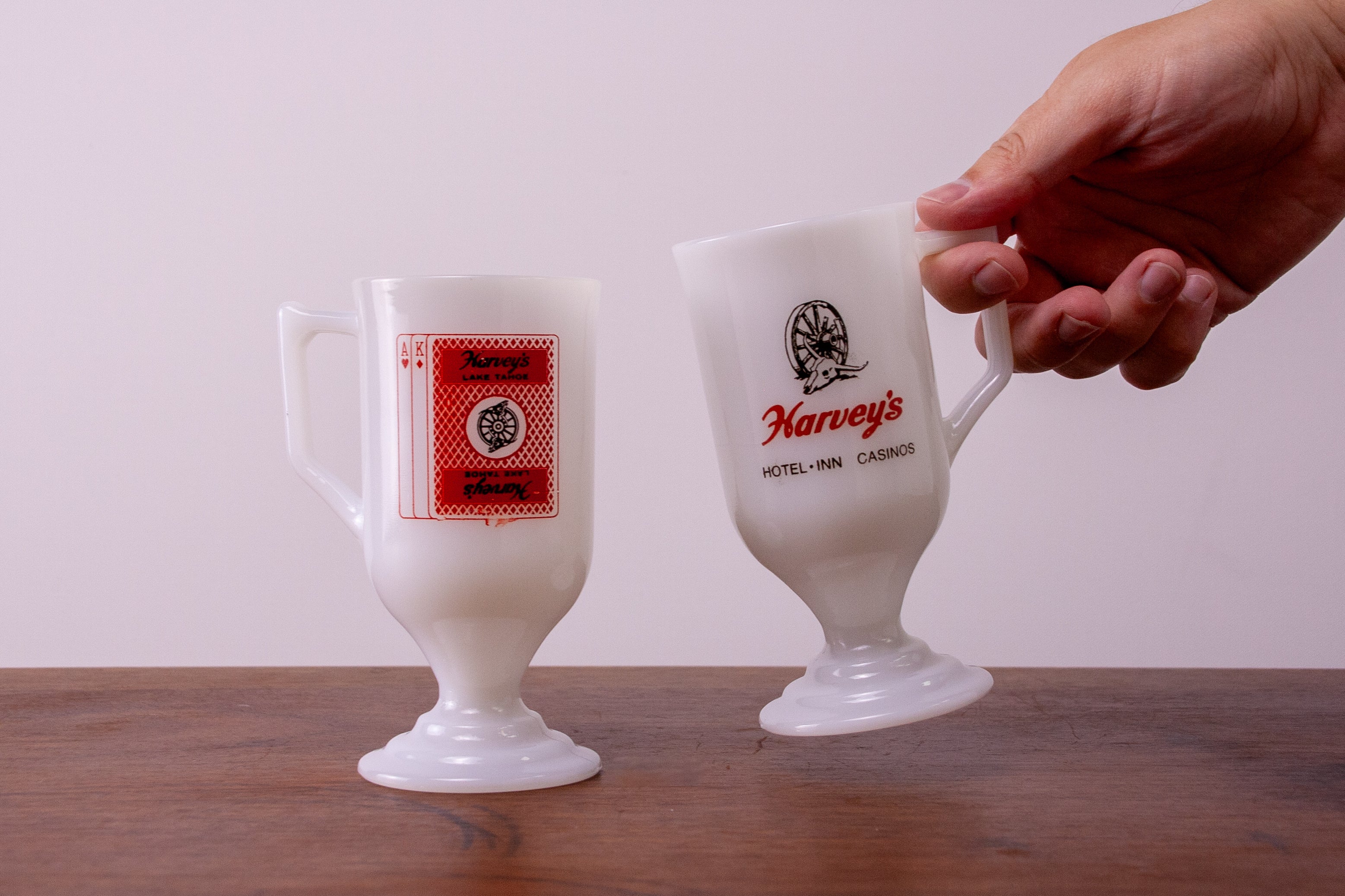 Harvey's Footed Mugs (Set of 2)