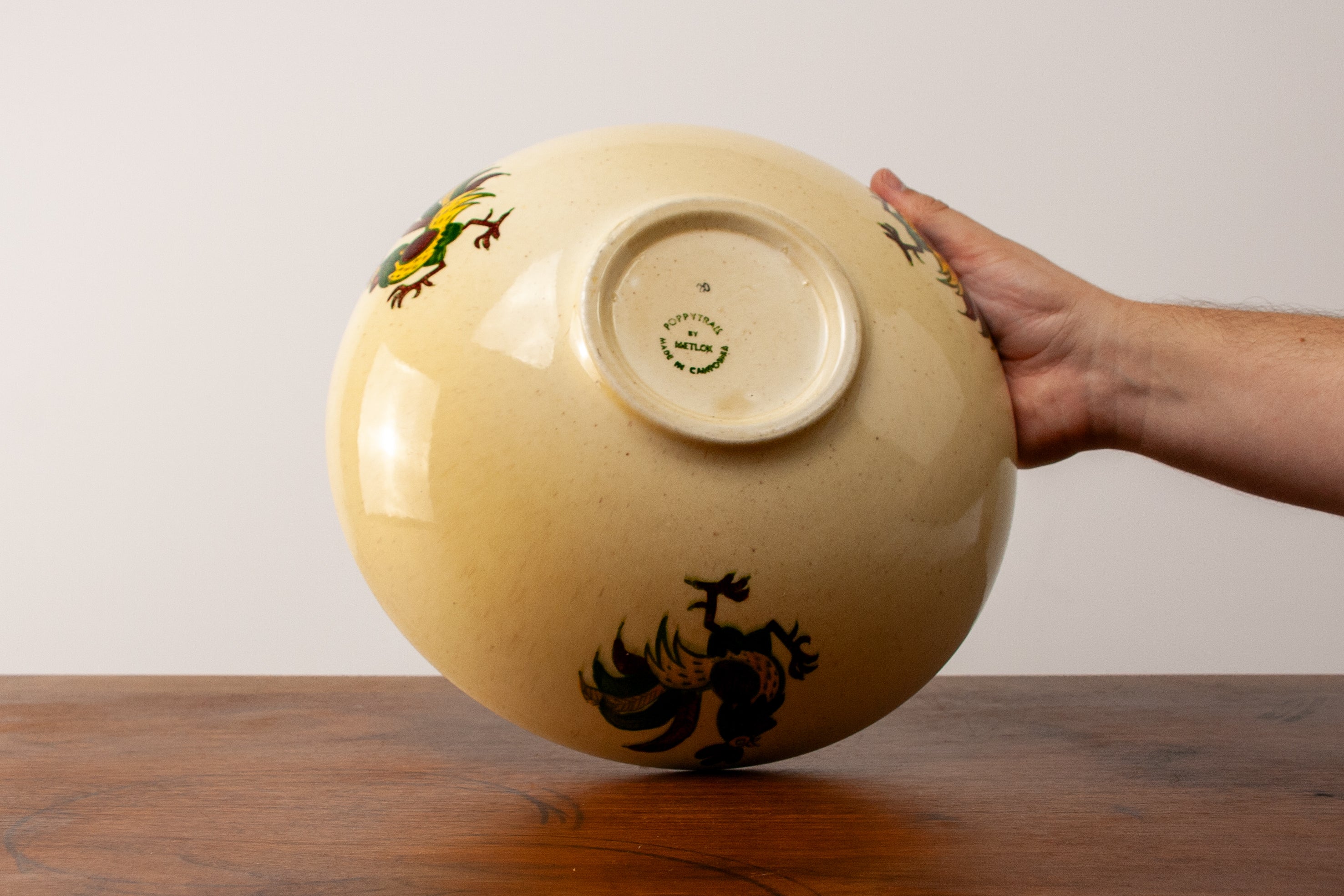 Metlox California Provincial Serving Bowl