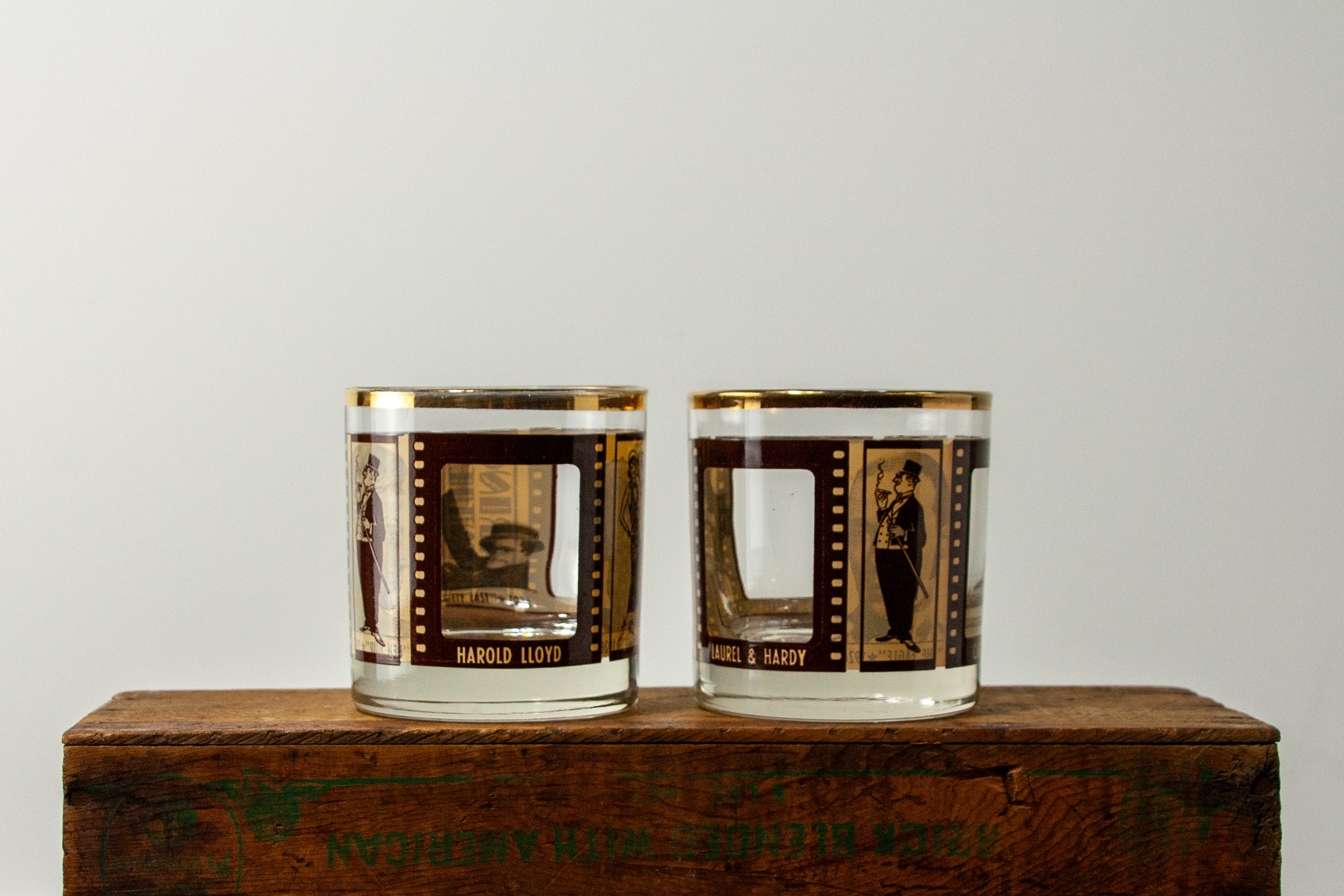 Roaring Twenties Rocks Glasses (Set of 2)