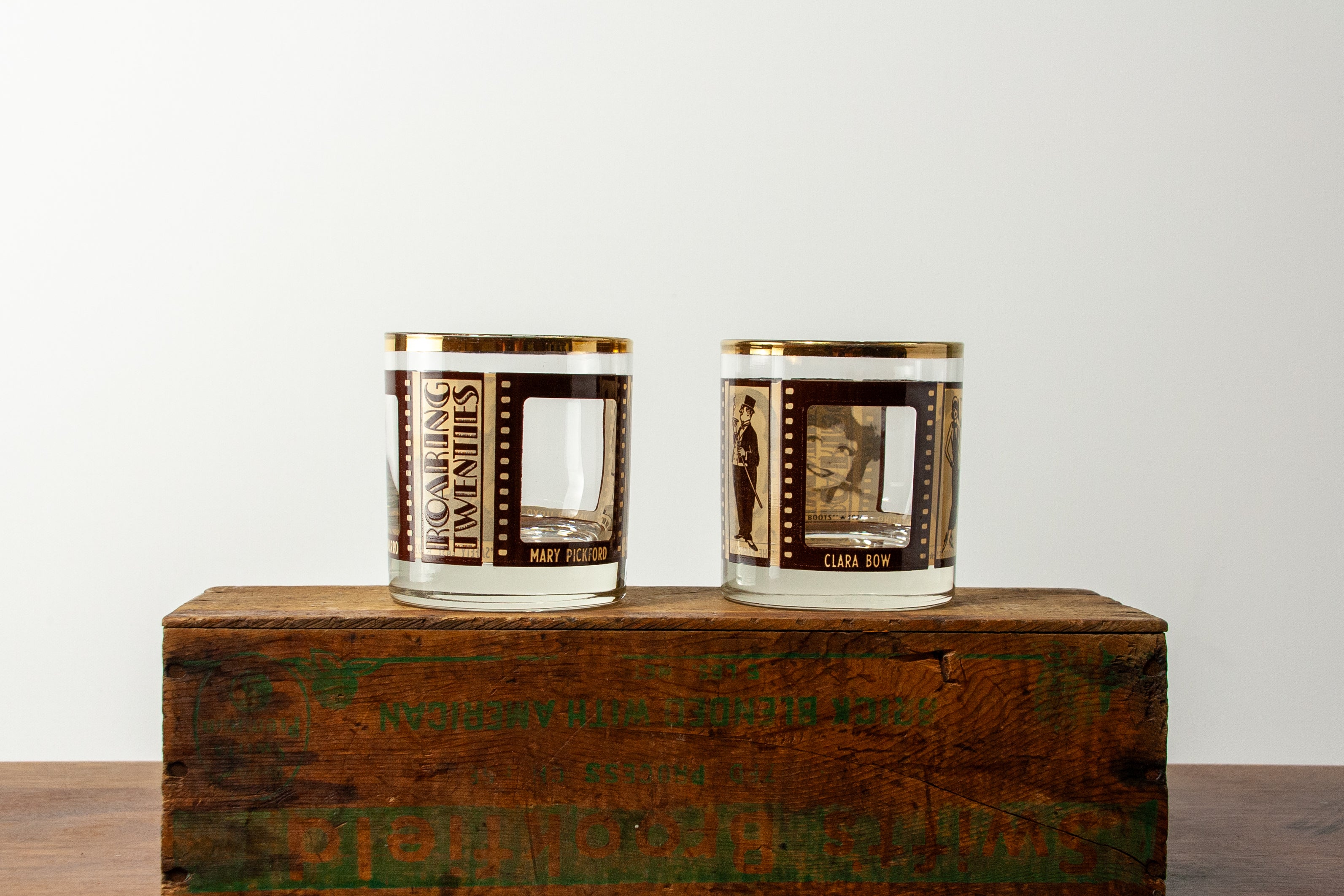 Roaring Twenties Rocks Glasses (Set of 2)