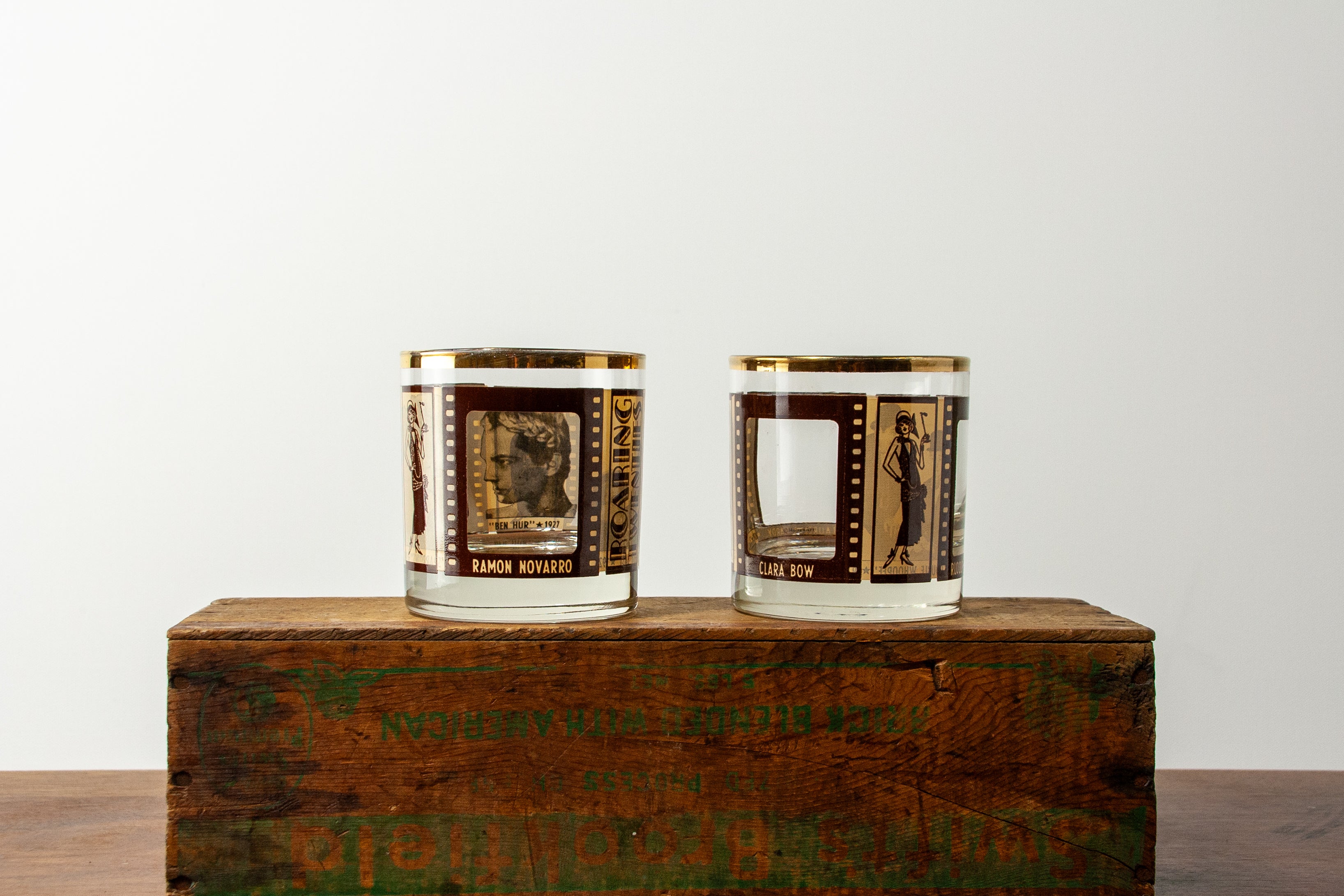 Roaring Twenties Rocks Glasses (Set of 2)